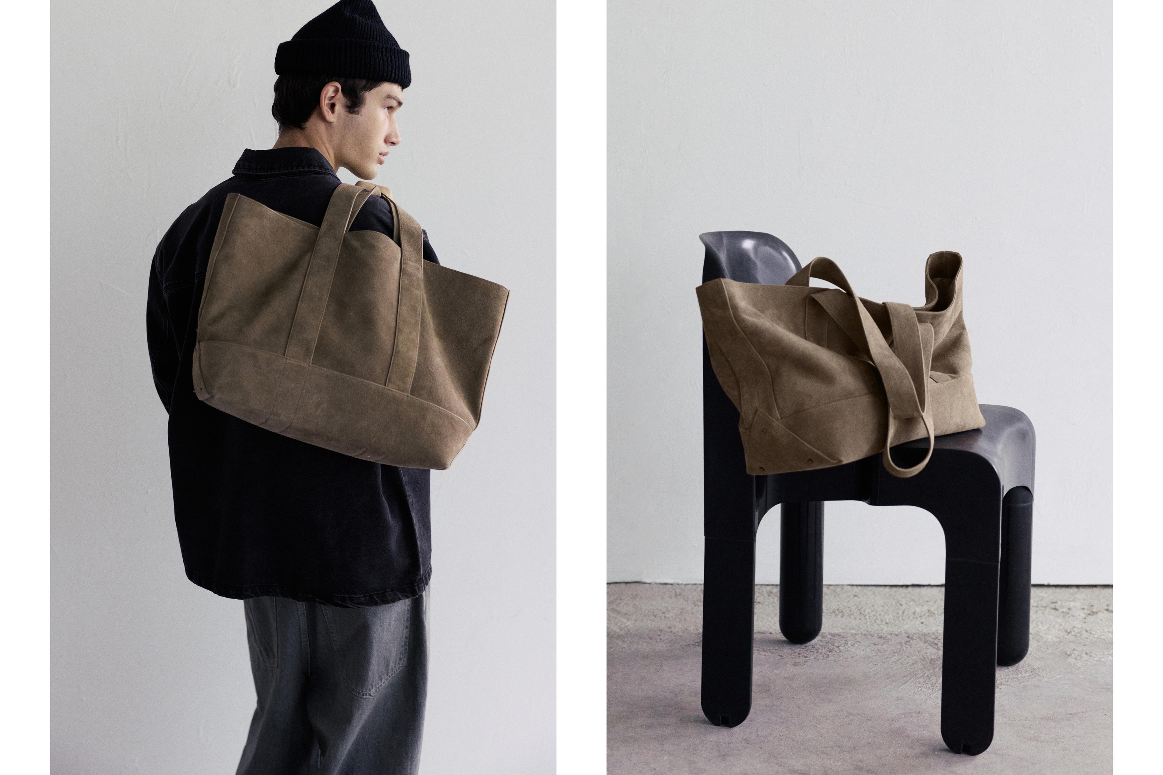 Deri shopper çanta - Görsel 43