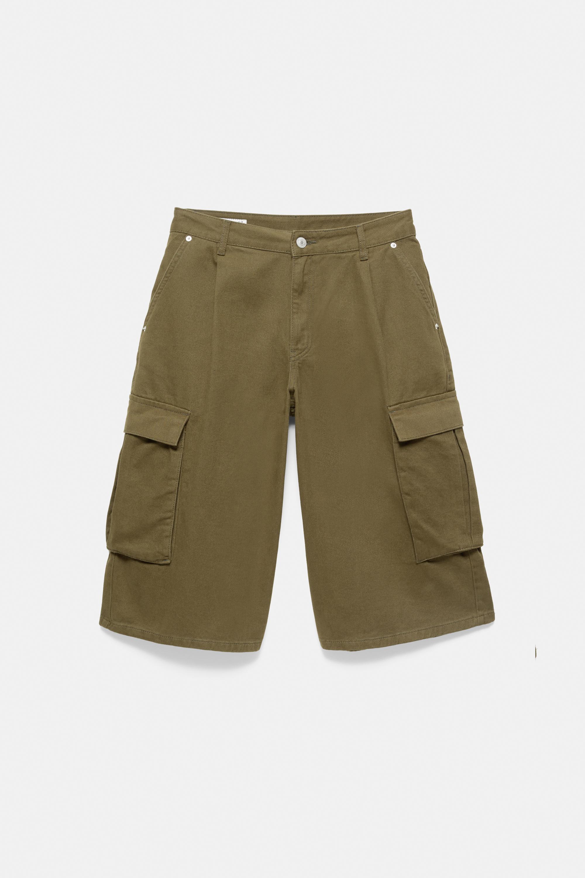 Longline cargo Bermuda shorts — Khaki