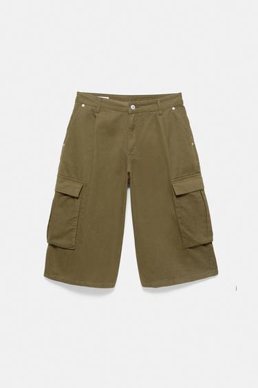 Cargo jorts — Khaki 5