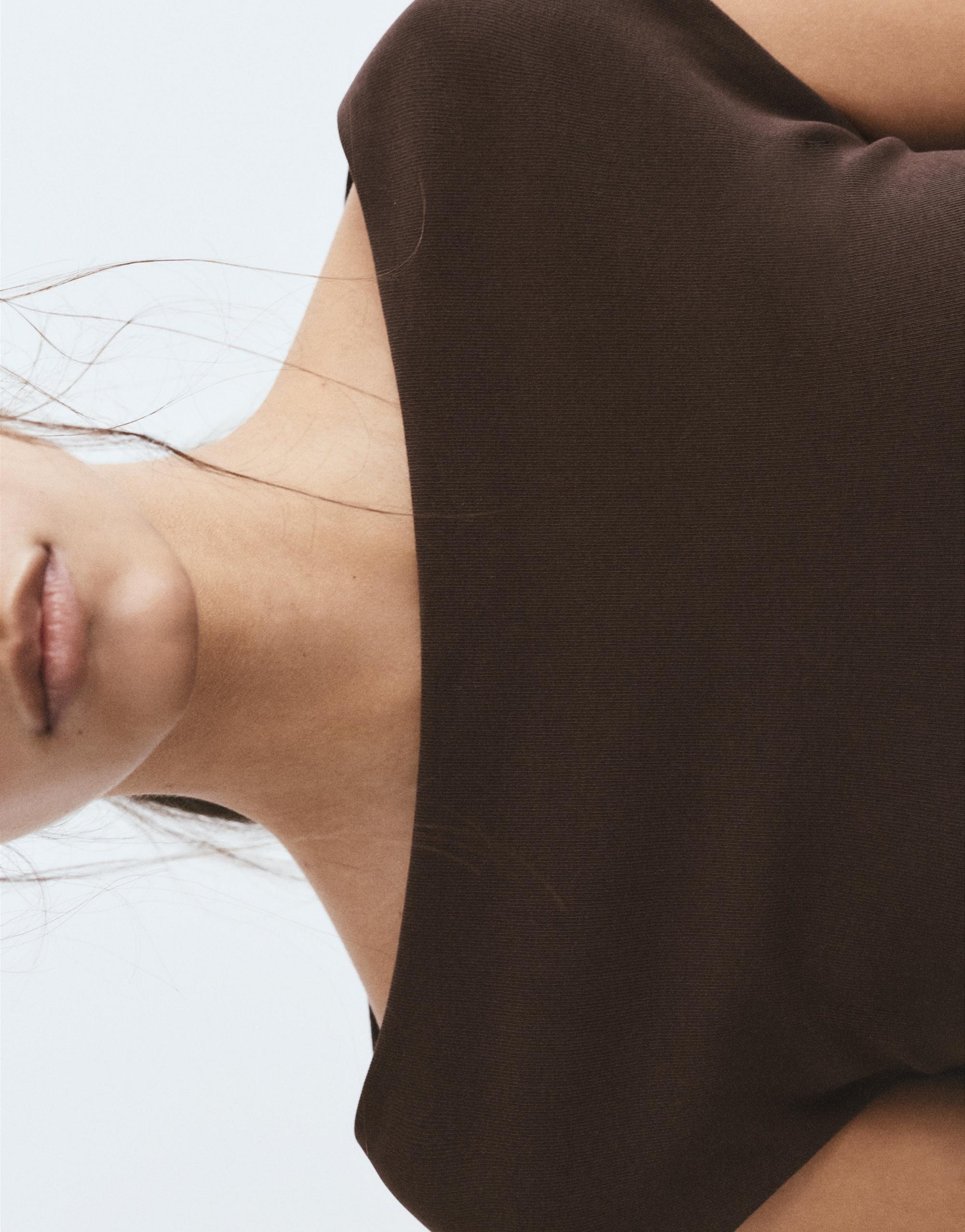 Kısa kollu midi elbise - Görsel 11