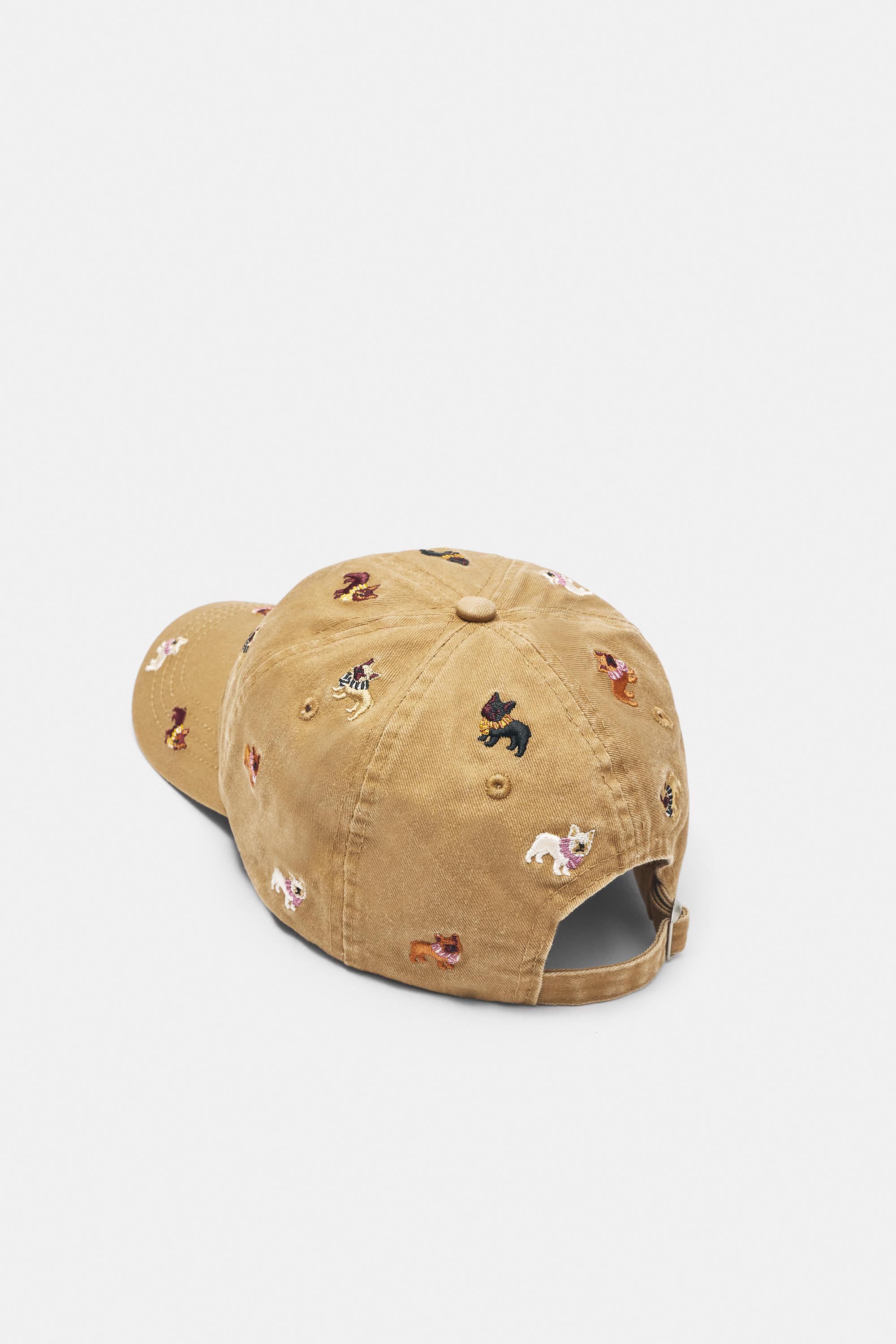Pull&Bear Köpek işlemeli şapka görsel 2