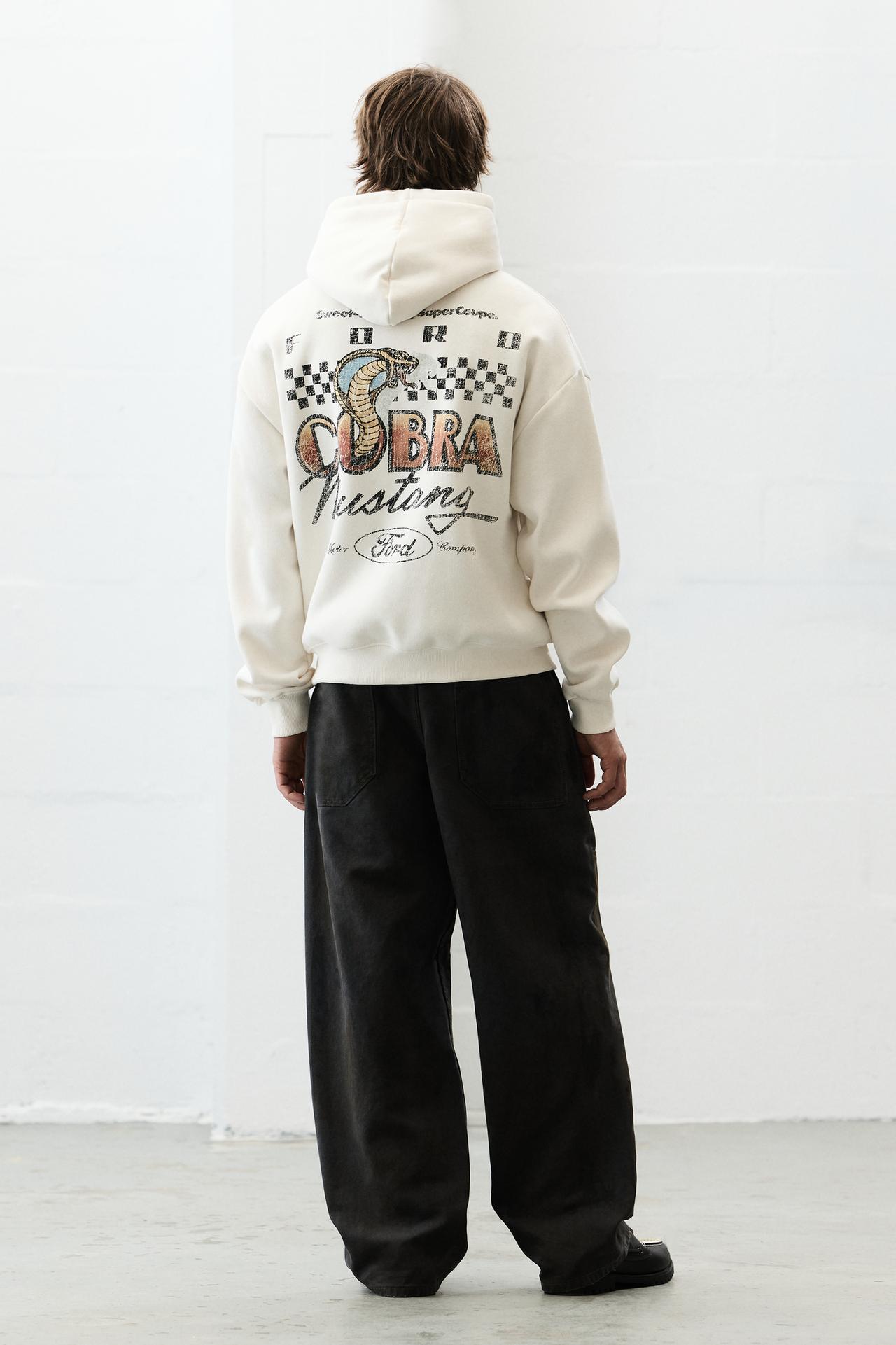 Ford Cobra hoodie — Off white
