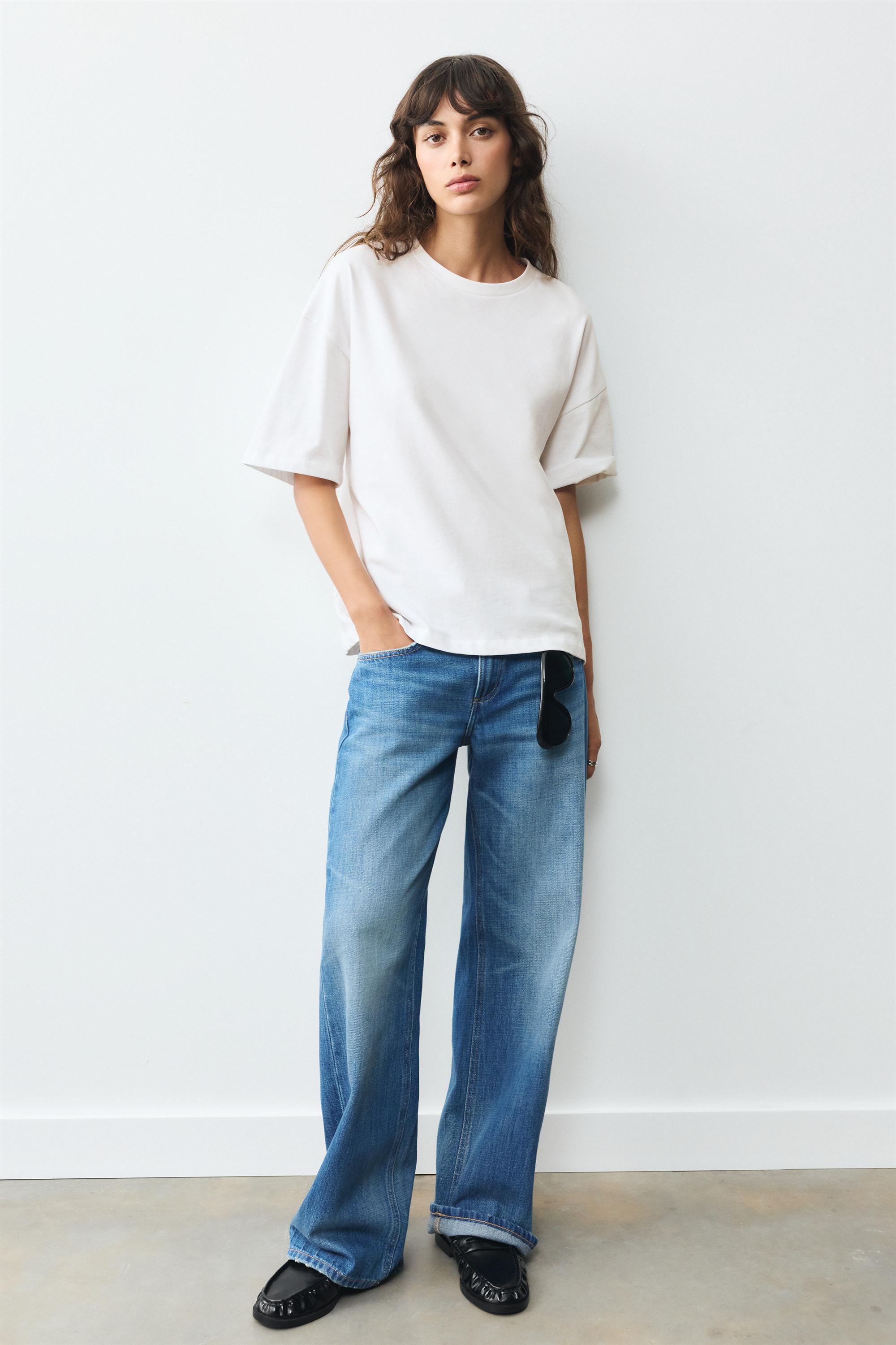 Oversize short sleeve T-shirt — White