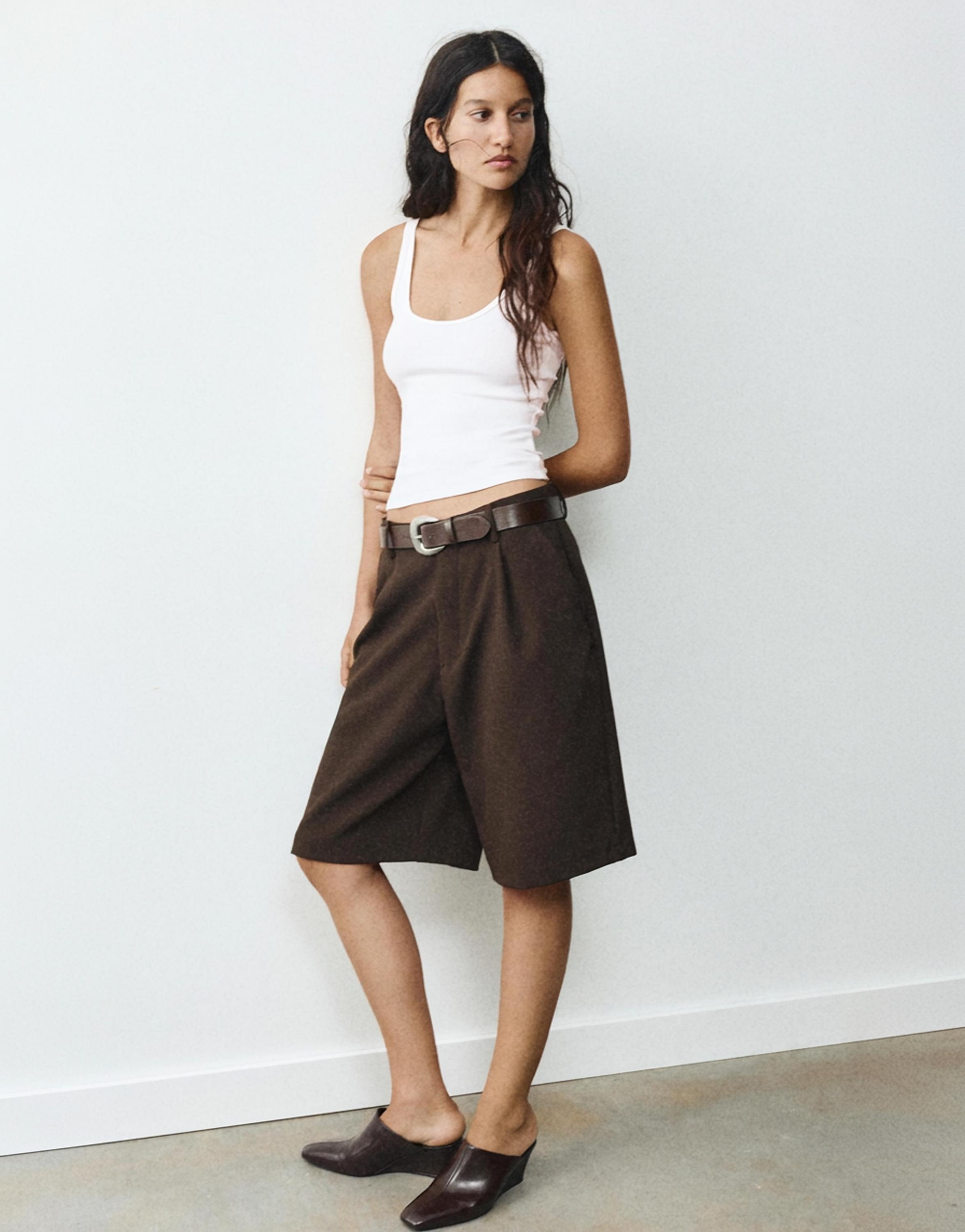 Modal tank top — White