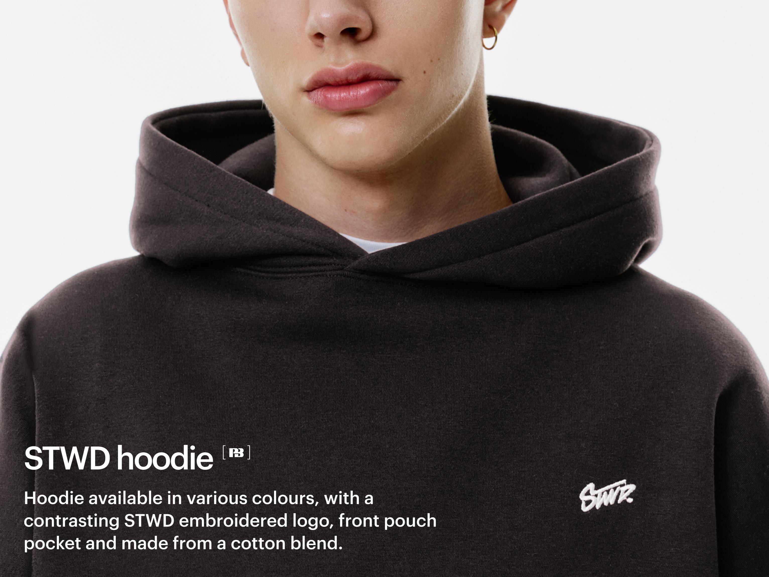 STWD kapüşonlu sweatshirt - Görsel 66