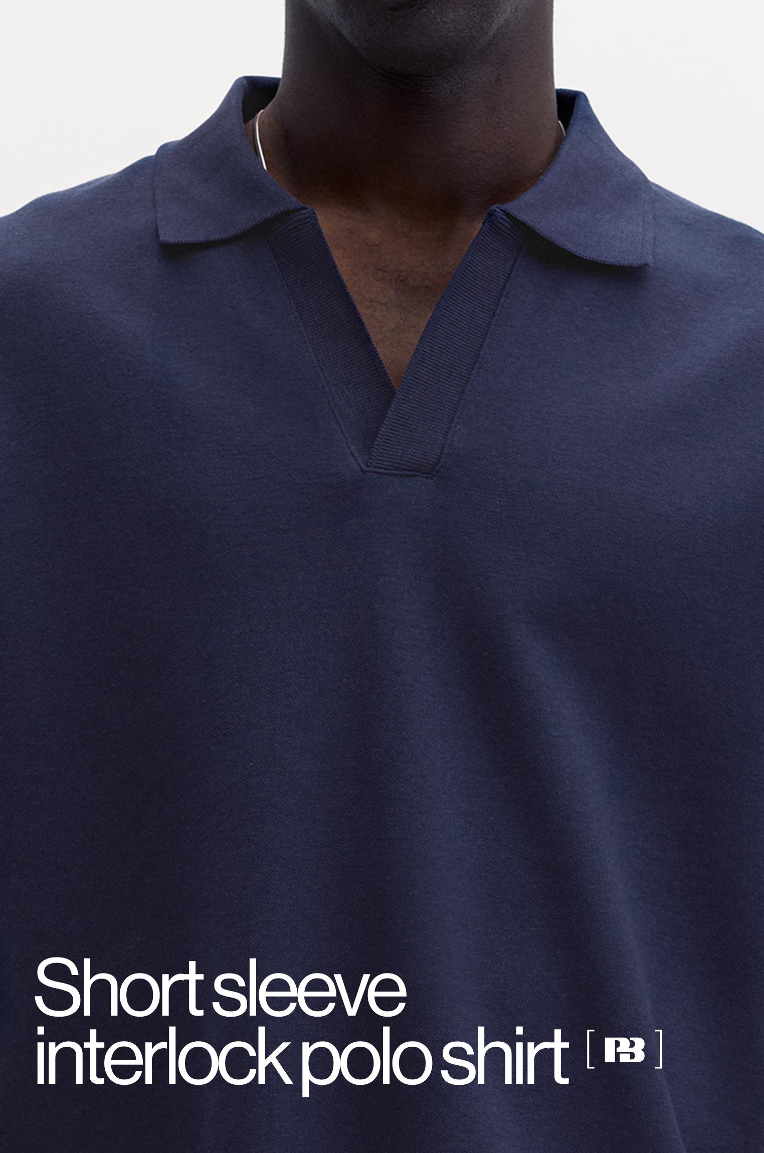 Kısa kollu interlok polo - Görsel 96