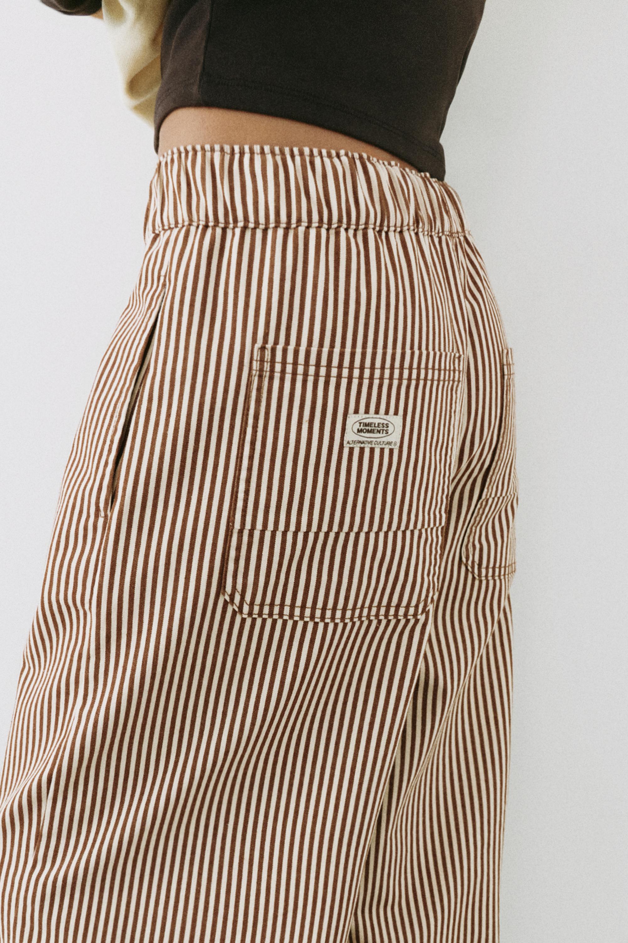Barrel trousers — Beach sand