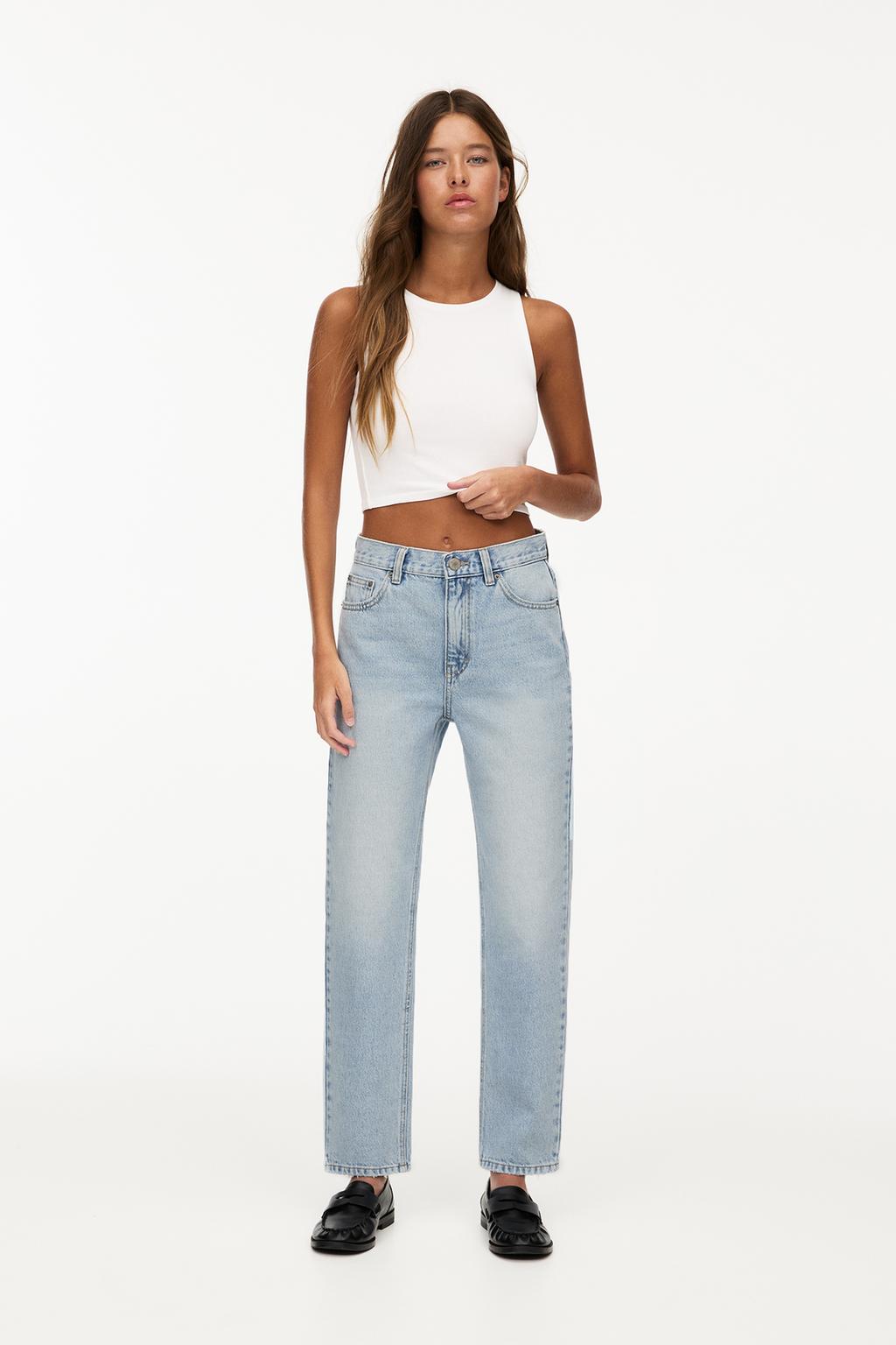 Basic mom jeans PULL&BEAR - Main Image