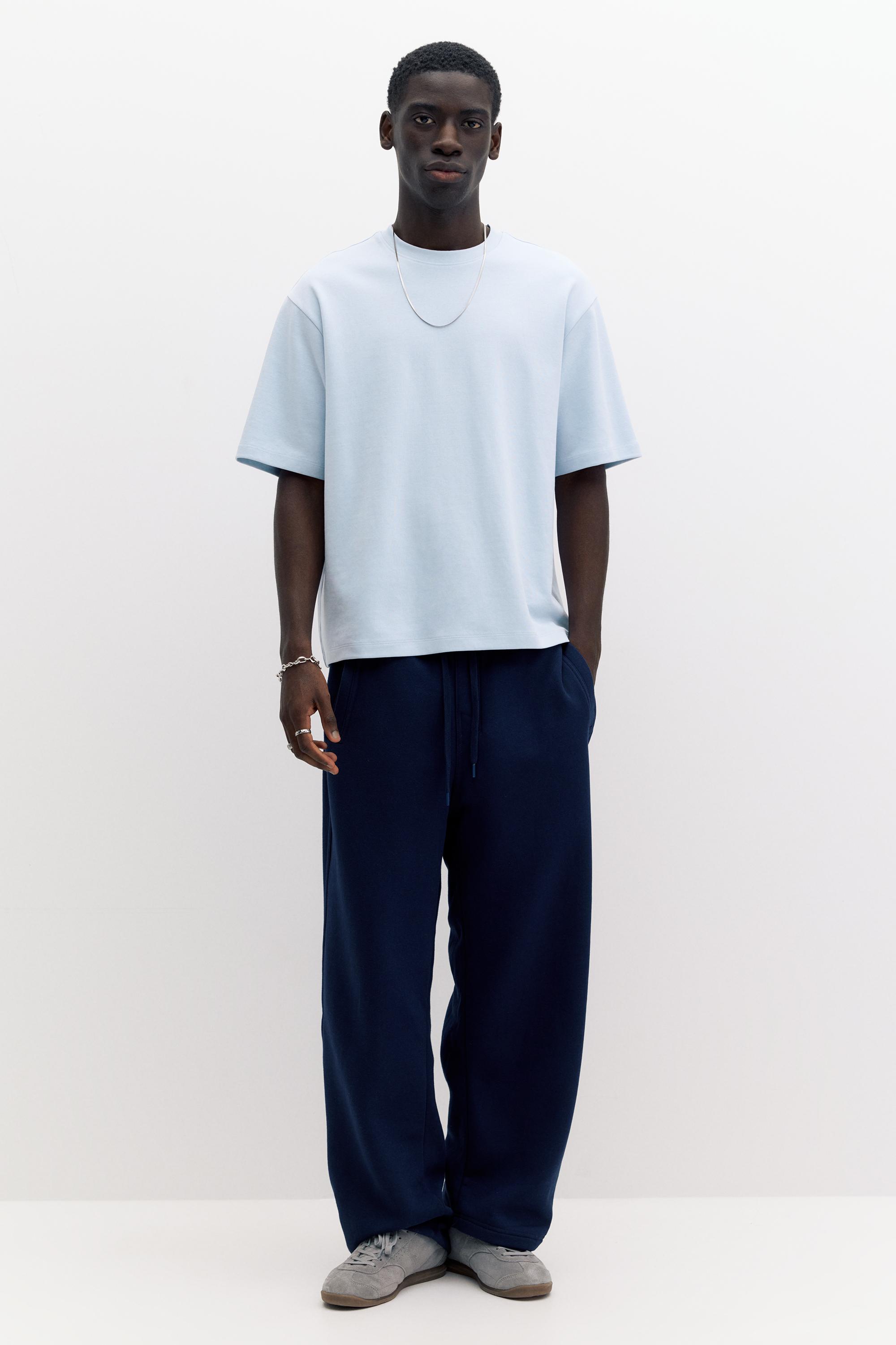 Boxy T-shirt — Blue