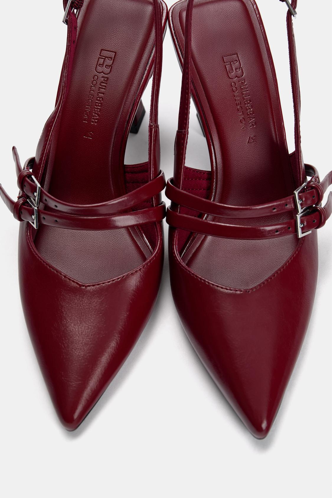 Slingback Calzado Pull Bear Shoes Pull And Bear Zapatos De Tacon