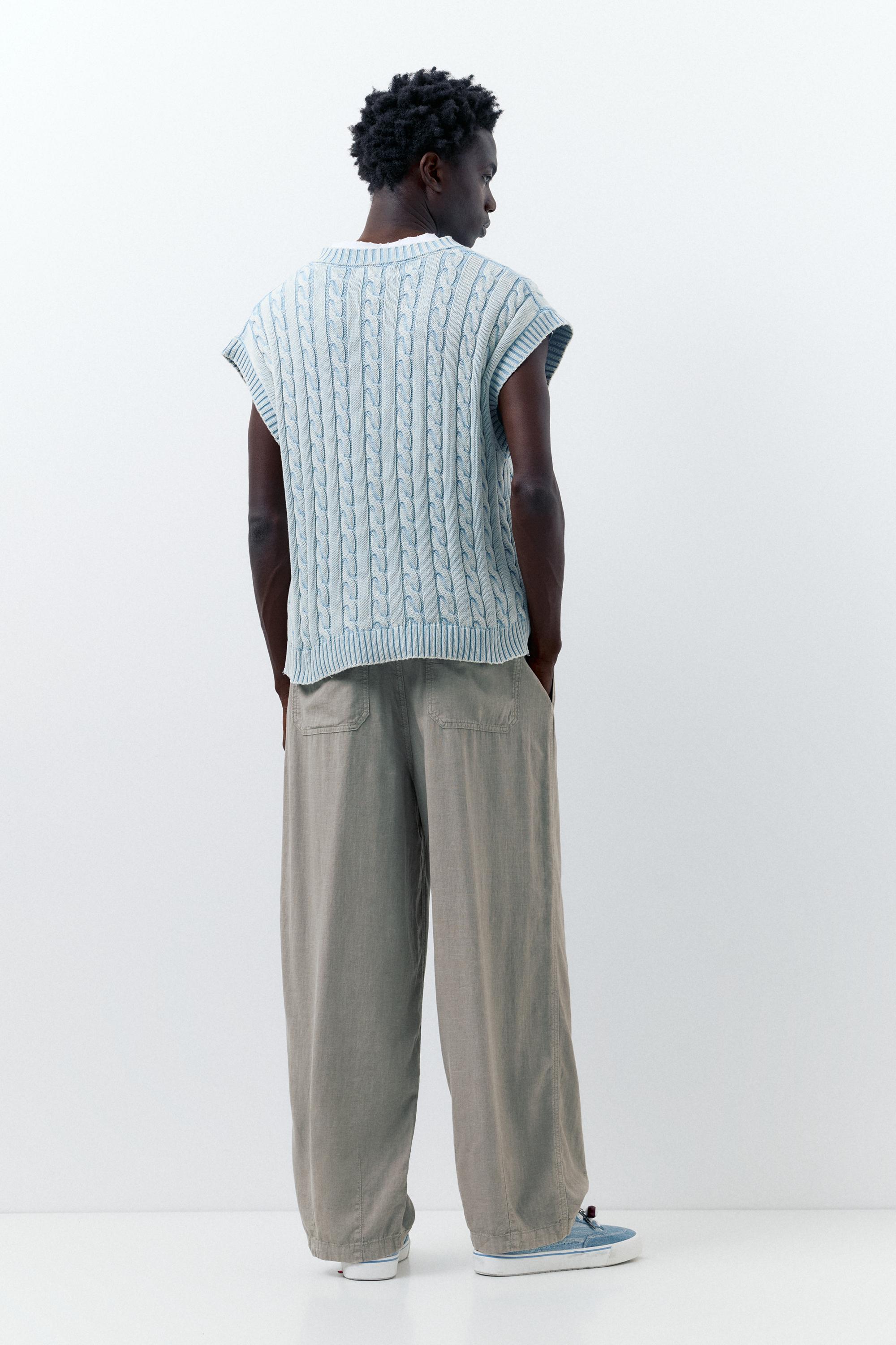 Ketenli jogger pantolon - Görsel 28