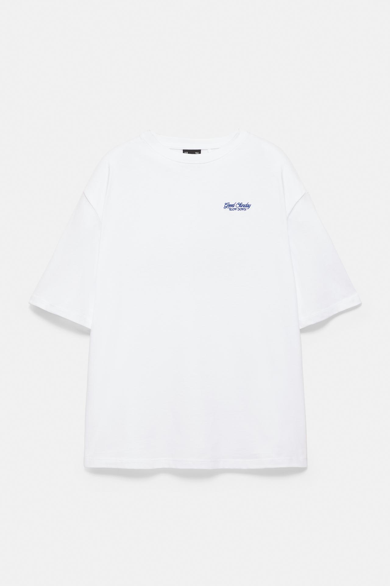Good Sunday graphic T-shirt — Off white