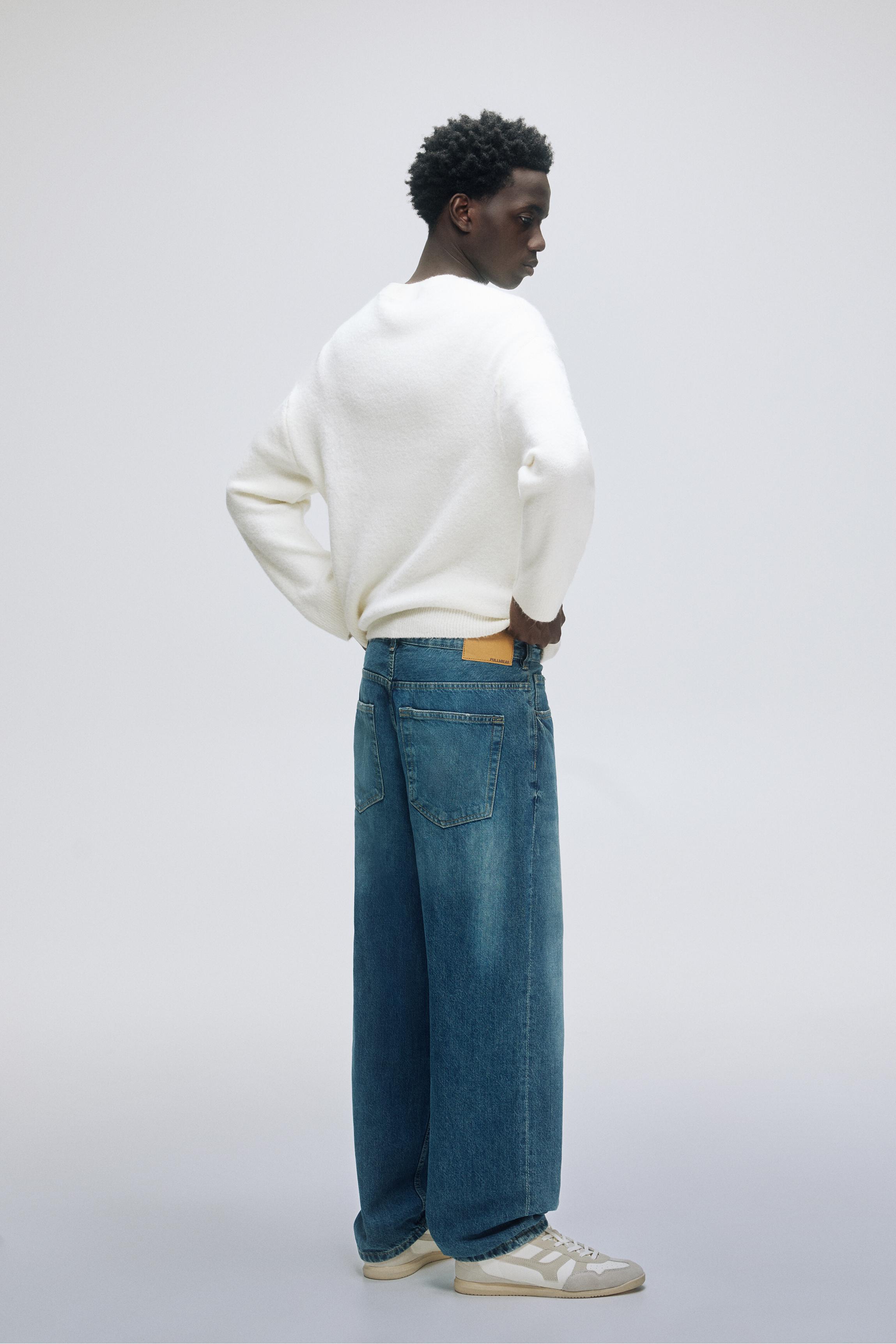 Baggy jeans — Medium blue