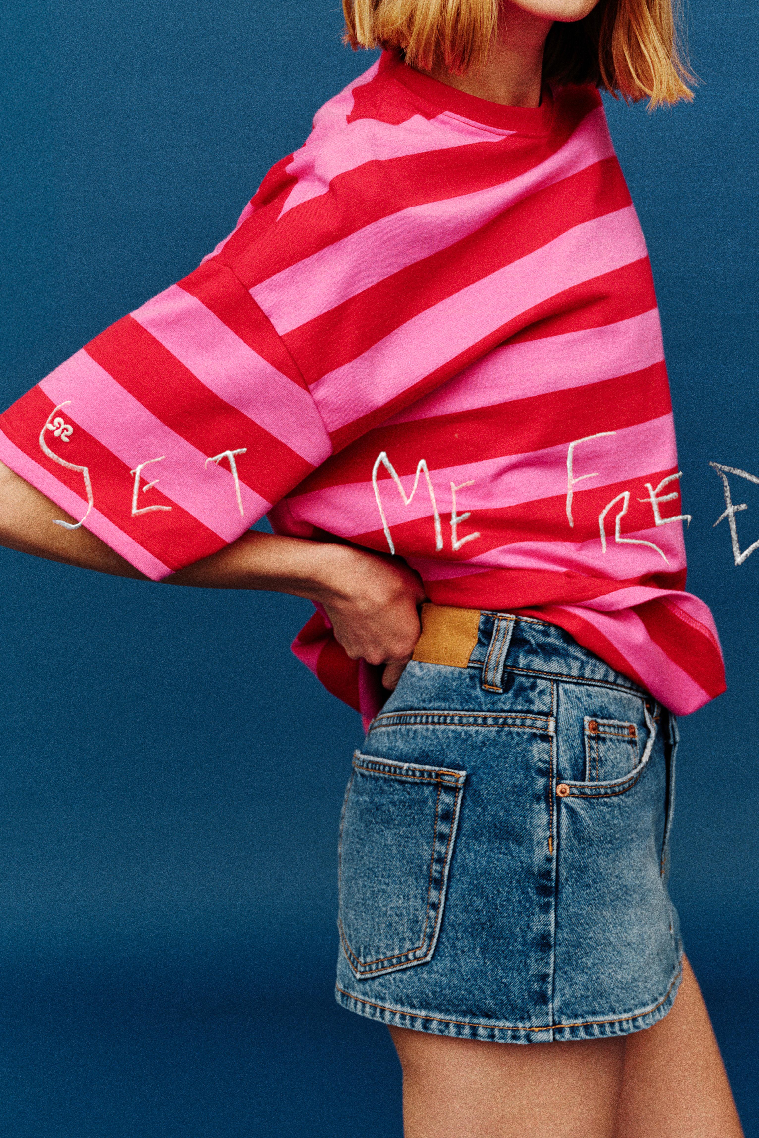 Çapraz belli kot şort etek - Görsel 27