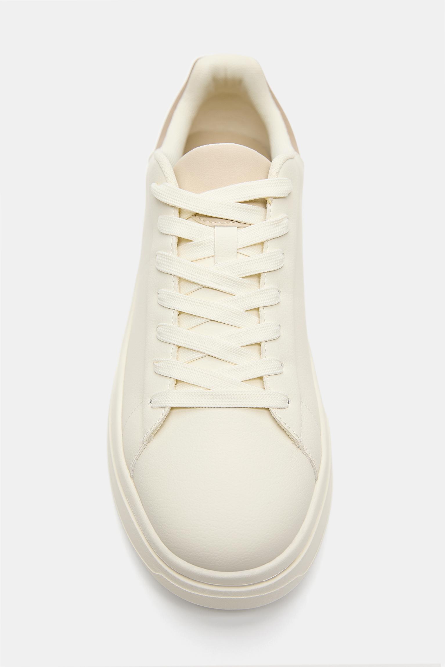 Chunky trainers — Ecru