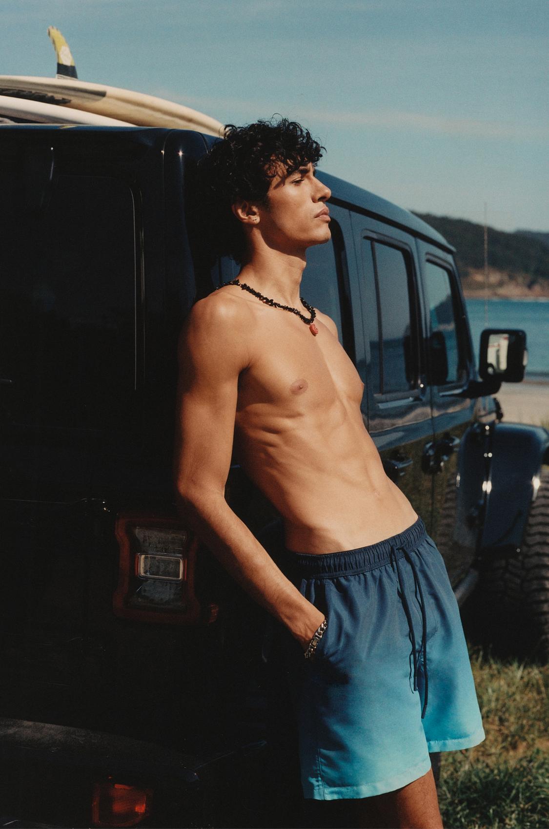 Lycra Costumi Da Bagno Bear Uomo Costumi Pull And Bear Costume