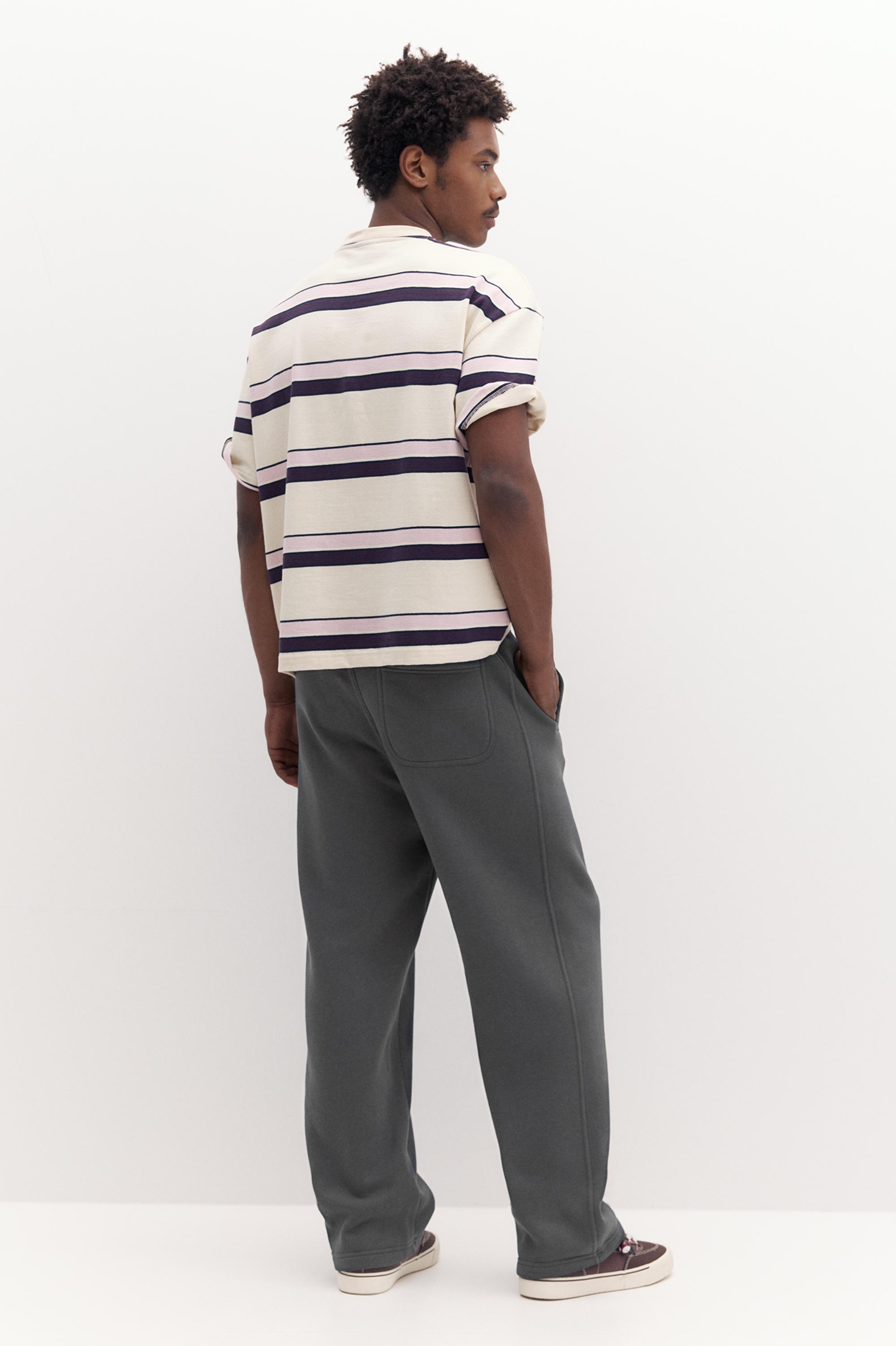 Basic baggy tracksuit bottoms — Anthracite grey