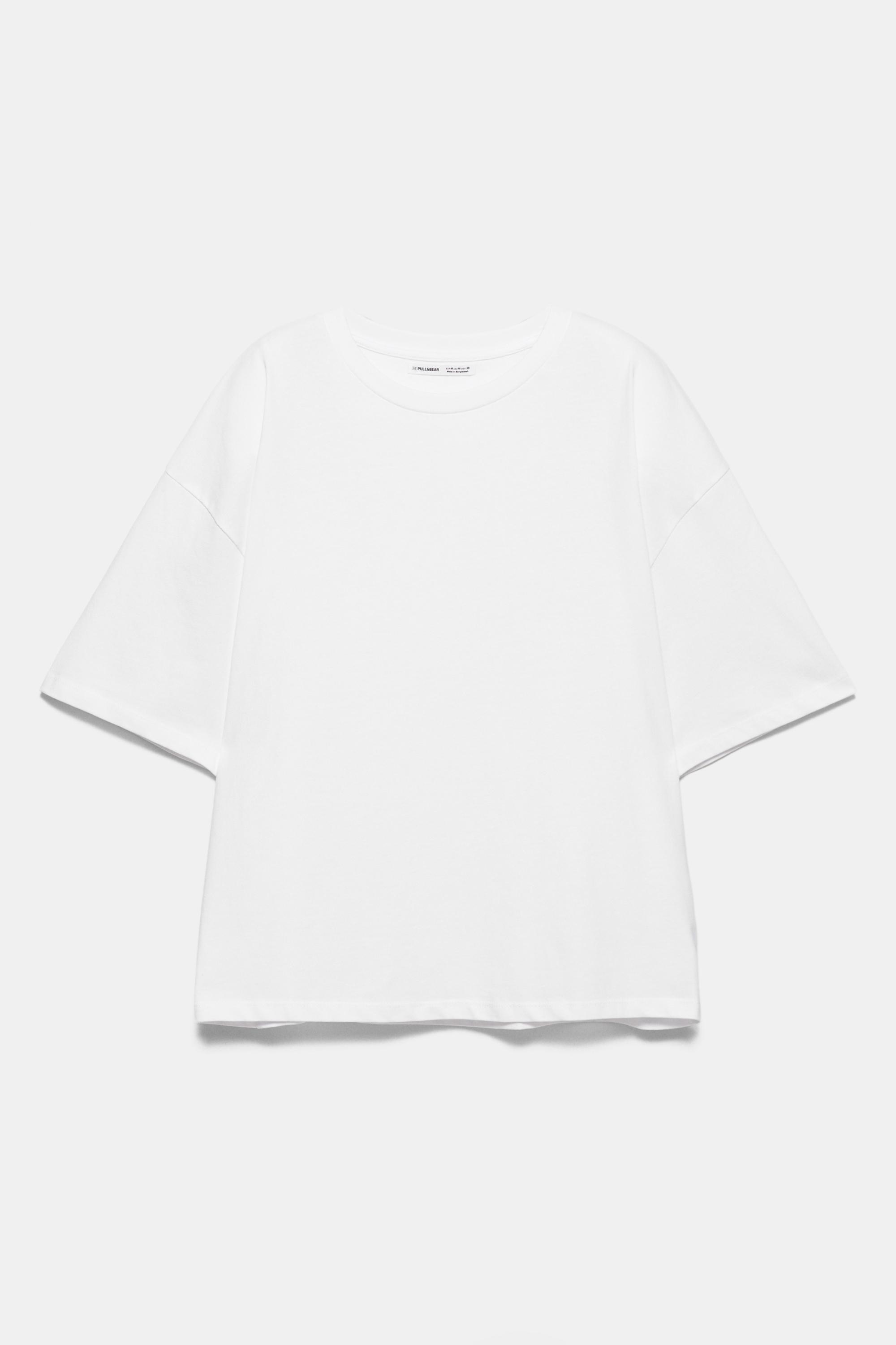 Oversize short sleeve T-shirt — White
