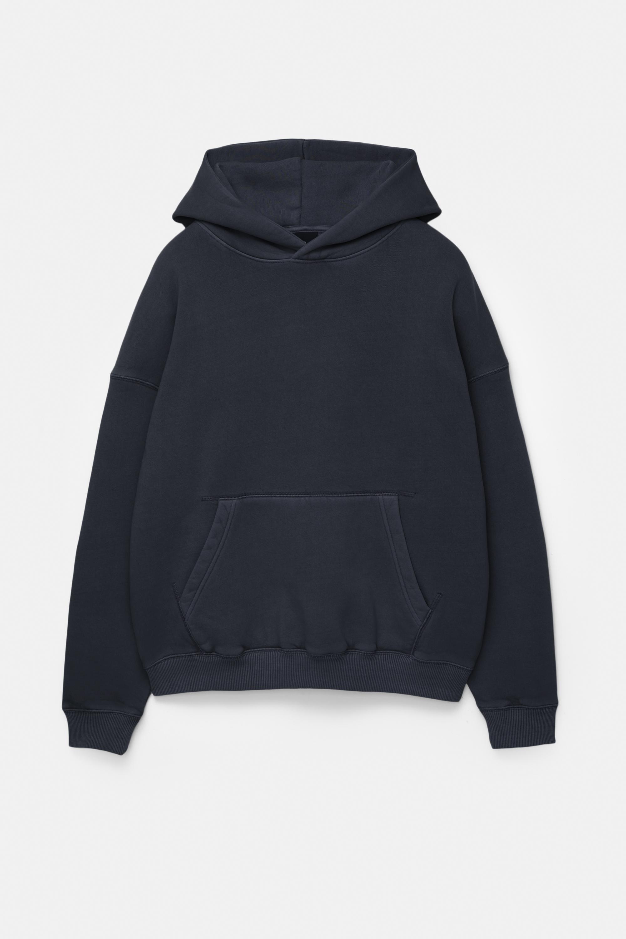 Boxy hoodie — Navy