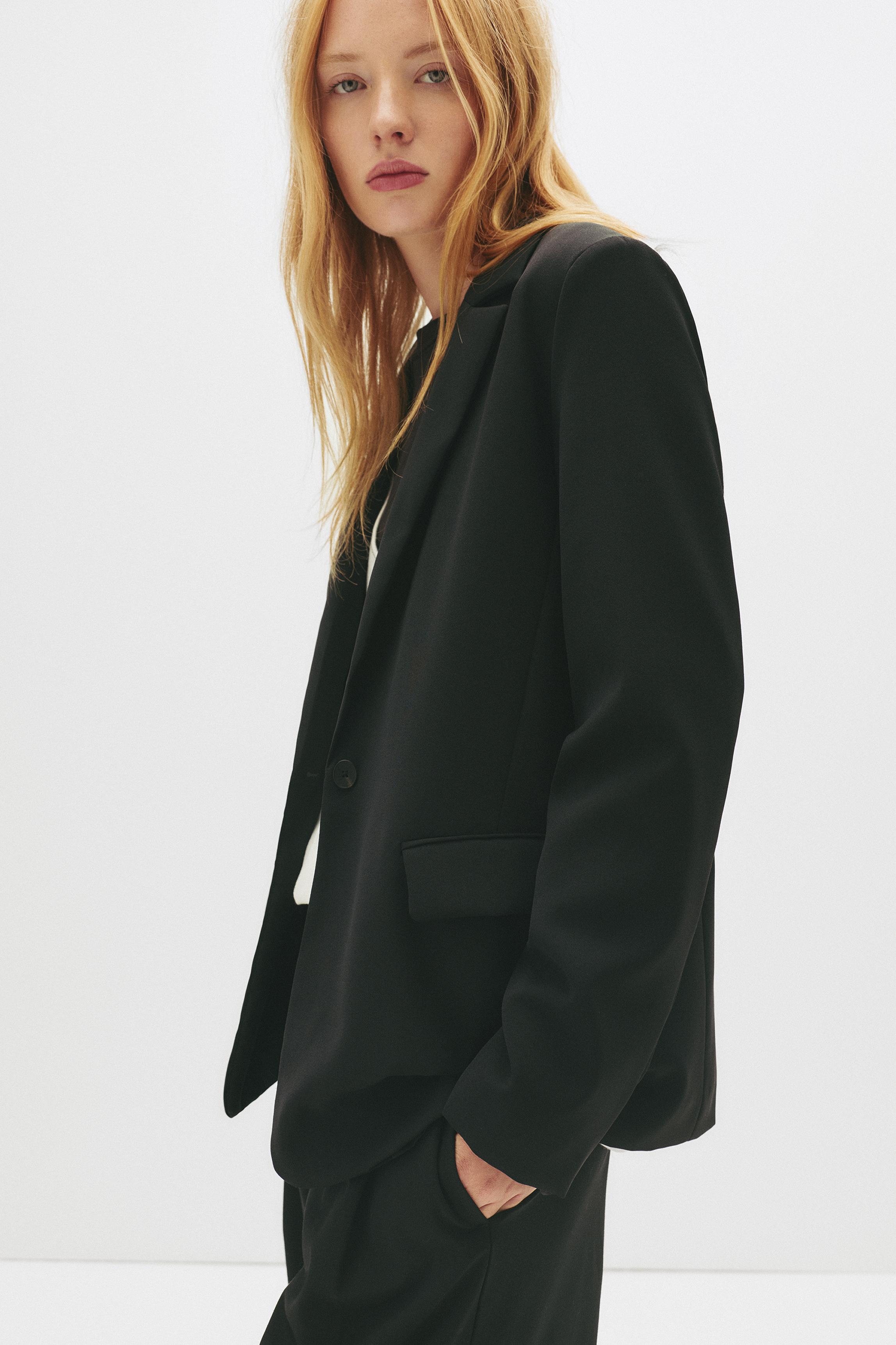 Basic blazer — Black