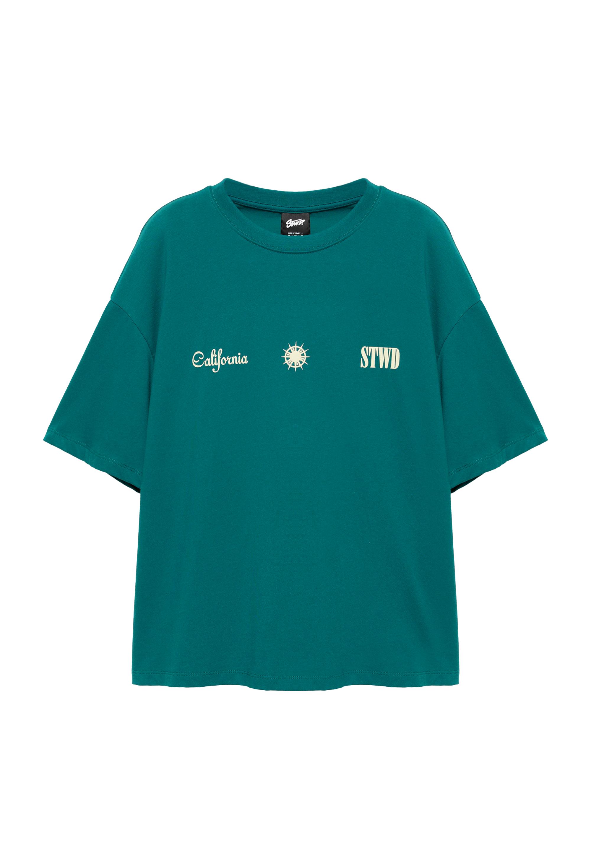 STWD boxy T-shirt — Green