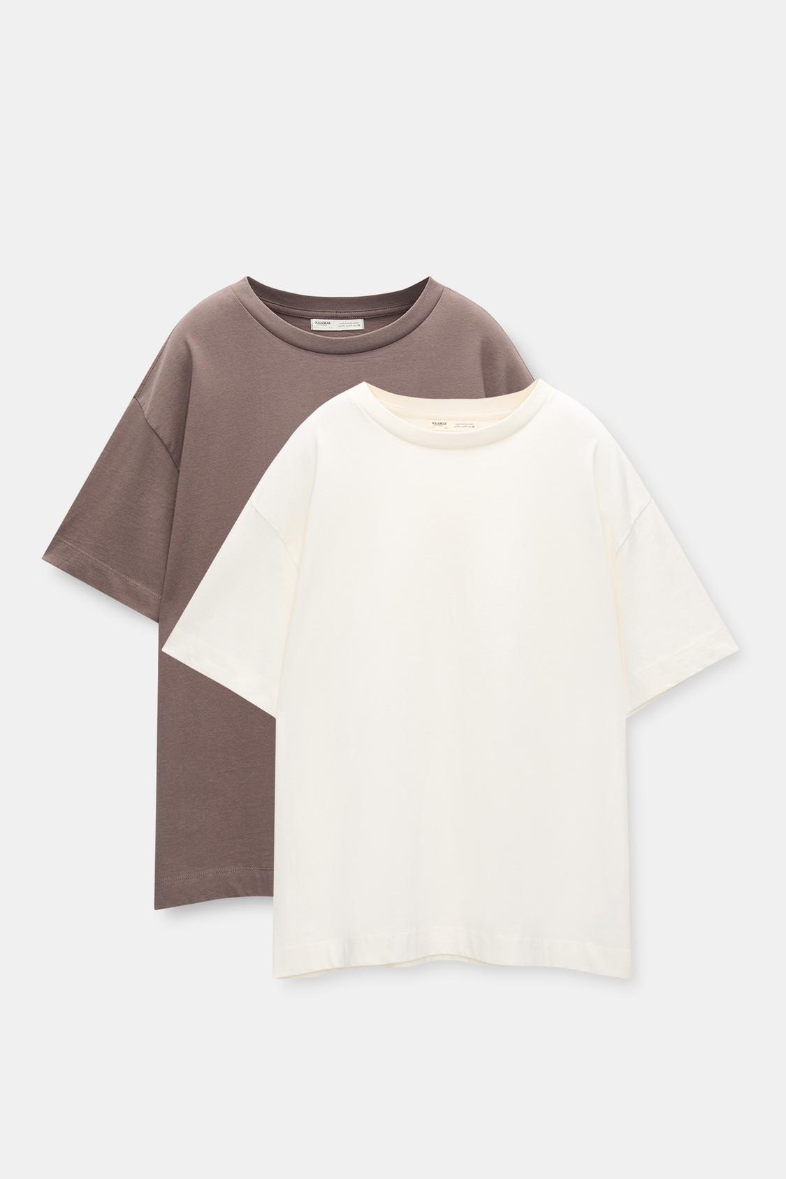 Shop Camisetas Camisetas Basicas Mujer Pull And Bear T Shirt Pull