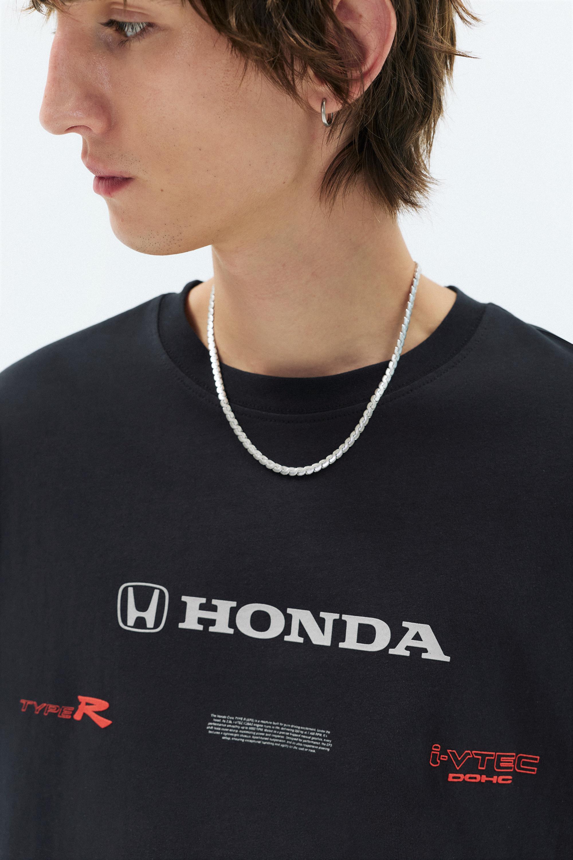 Honda Civic Graphic T-shirt — Anthracite grey