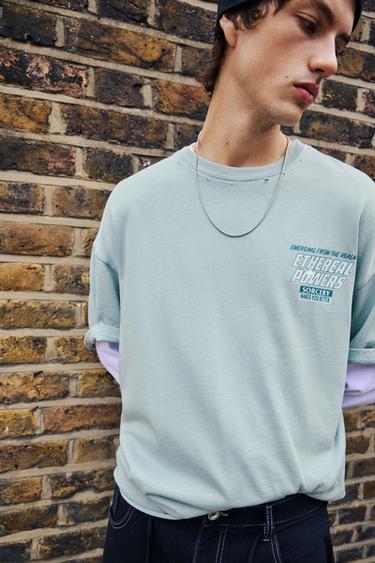 STWD boxy T-shirt — Pastel blue 4