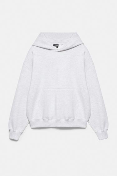 STWD hood sweatshirt — Pale marl 7