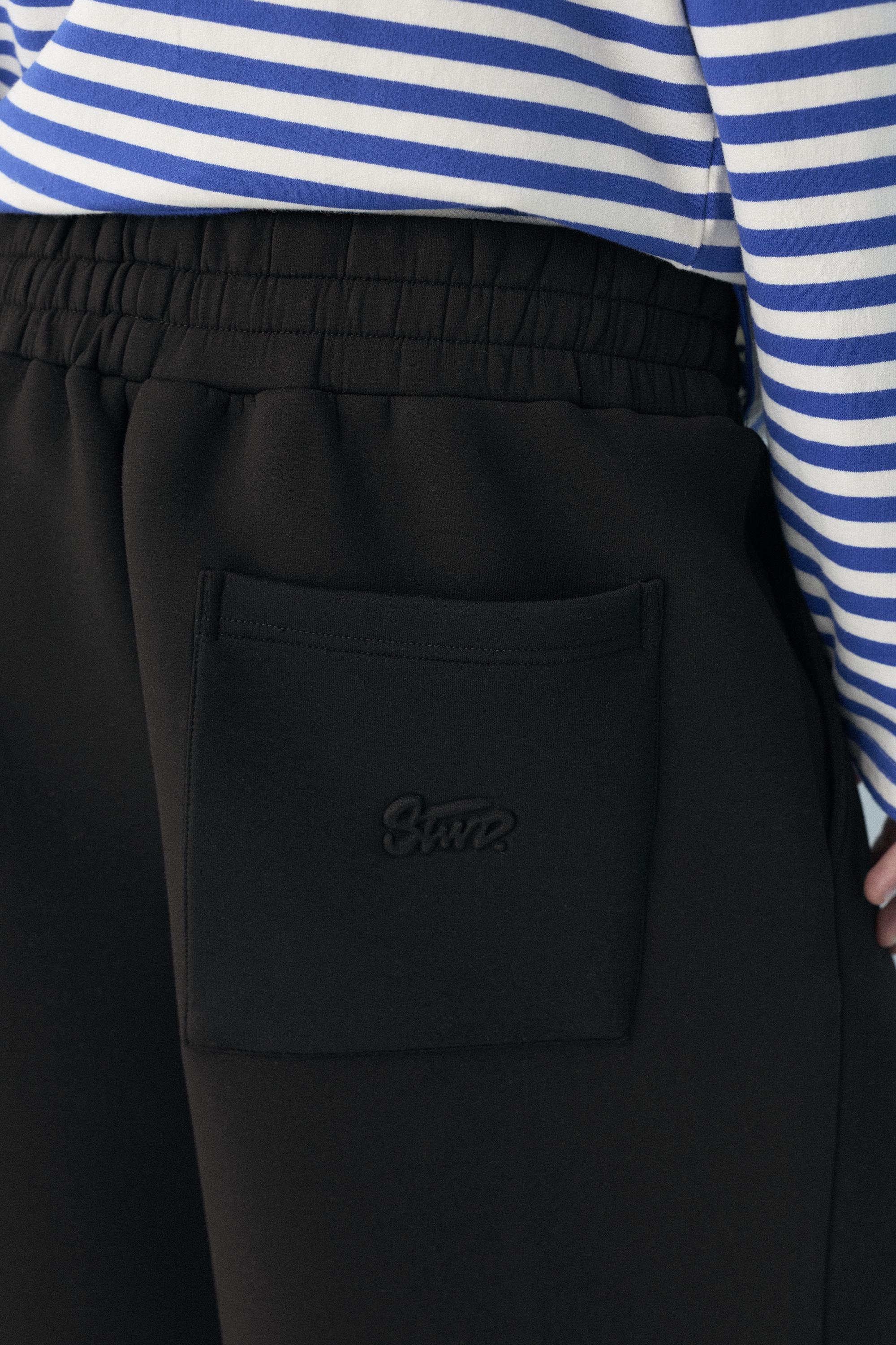 Neopren görünümlü jogger şort - Görsel 42