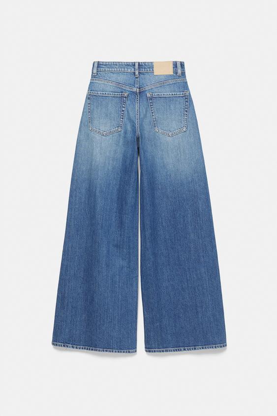 Jeansy super comfort, szerokie nogawki