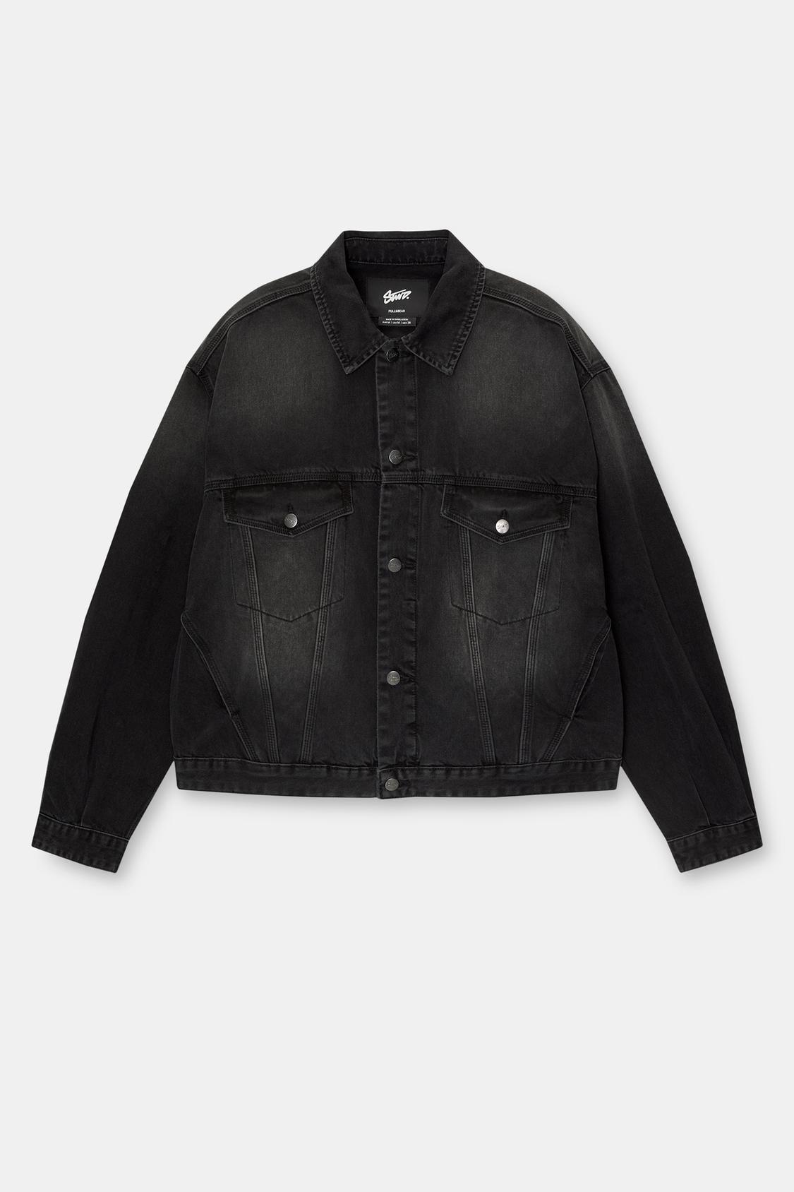 Boxy-Jeansjacke - PULL&BEAR 