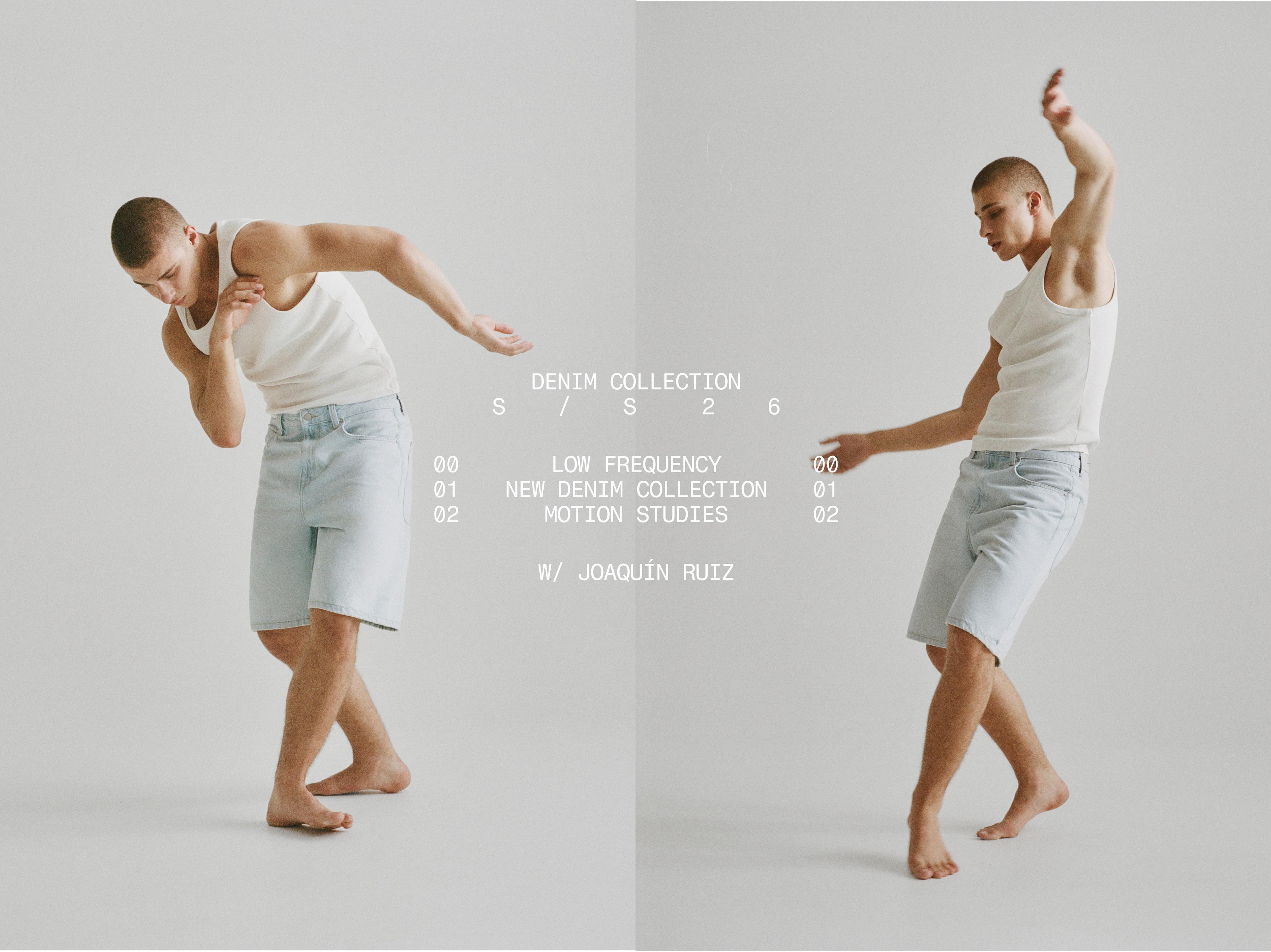 Baggy relaxed fit denim Bermuda shorts — Pale indigo