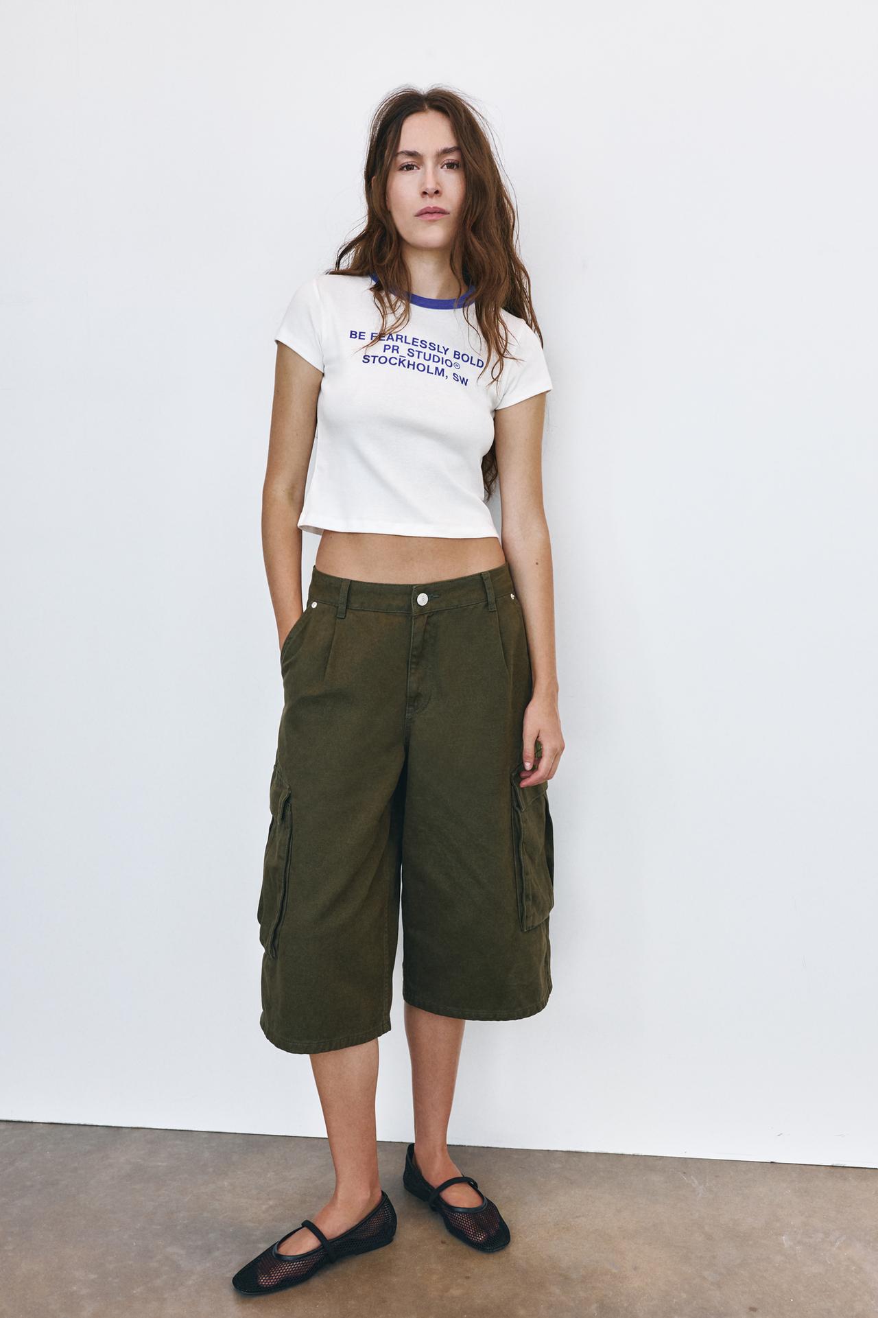 Ribbed T-shirt with slogan — Ice