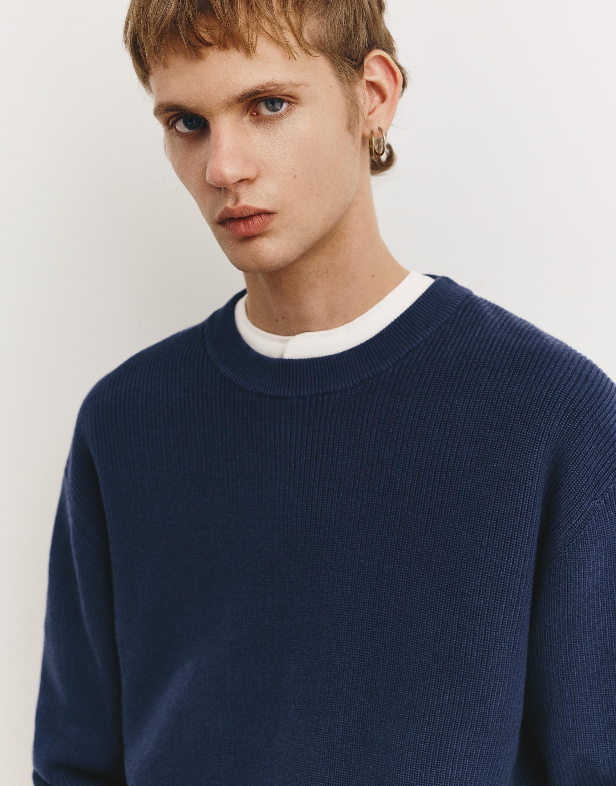 Bisiklet yaka kazak - Görsel 76