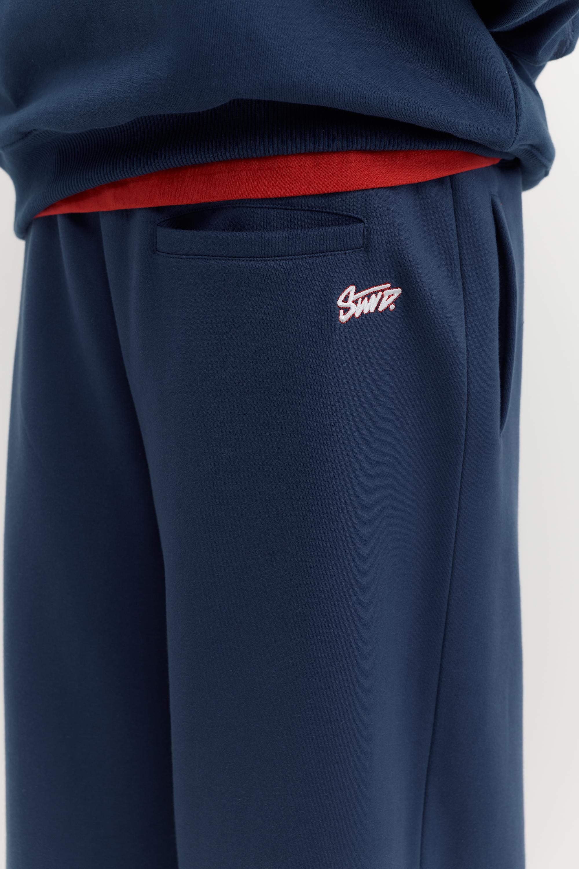 STWD baggy joggers — Blue