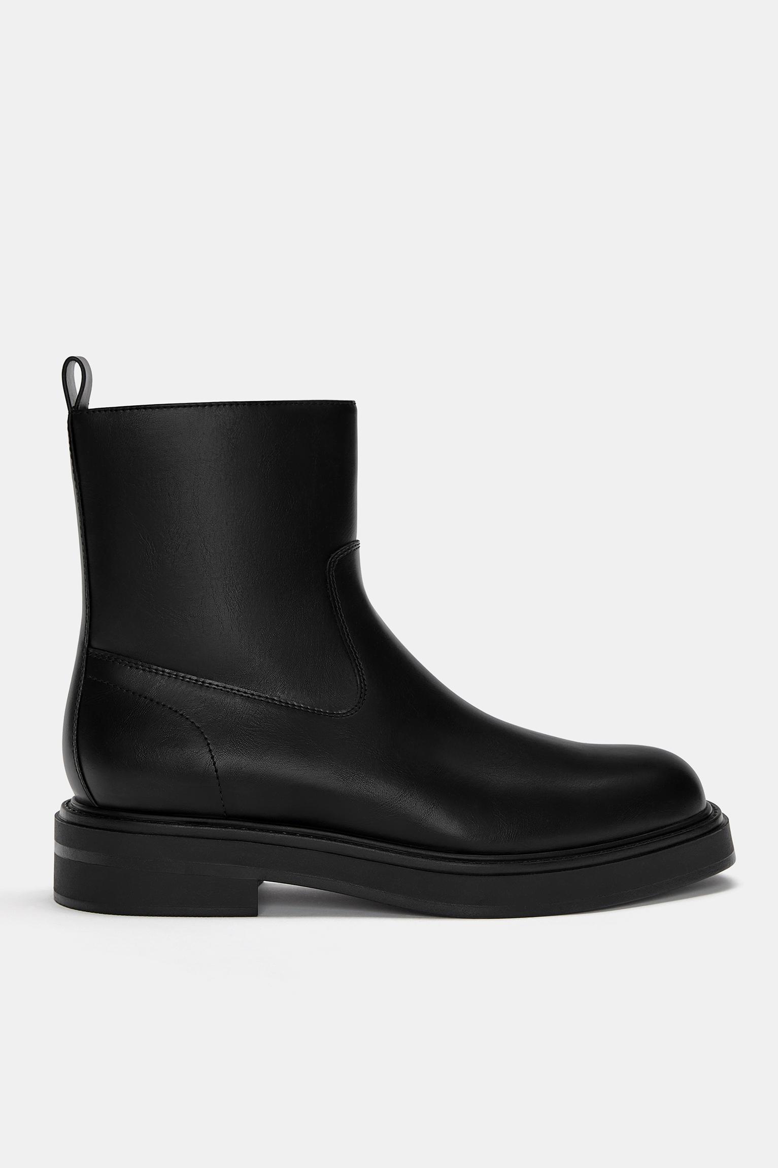 Chelsea boots with square toe PULL BEAR