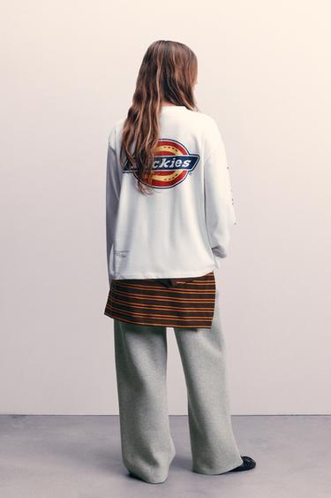 Dickies long sleeve T-shirt — Ice 2