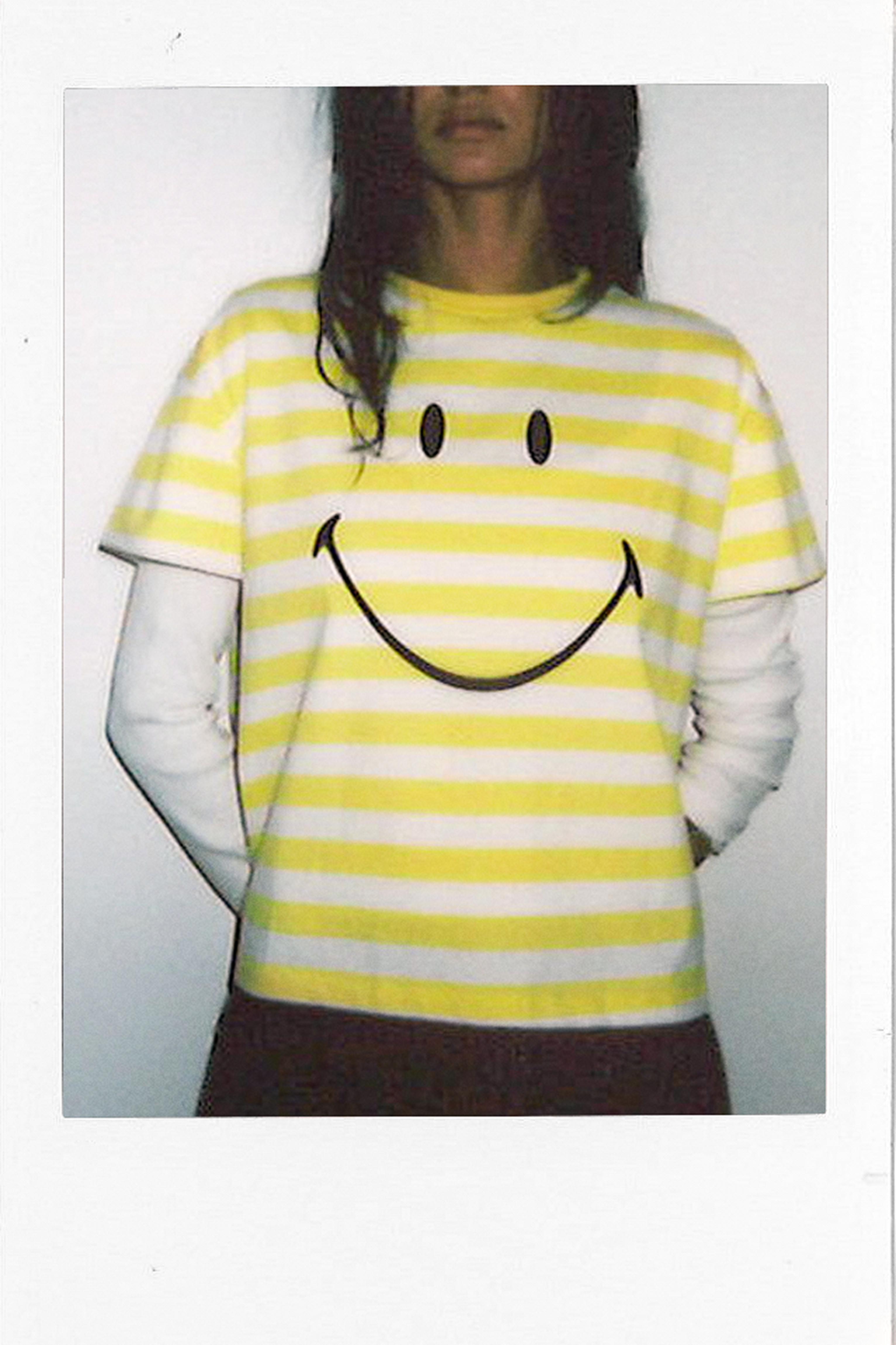 Smiley striped T-shirt — Striped