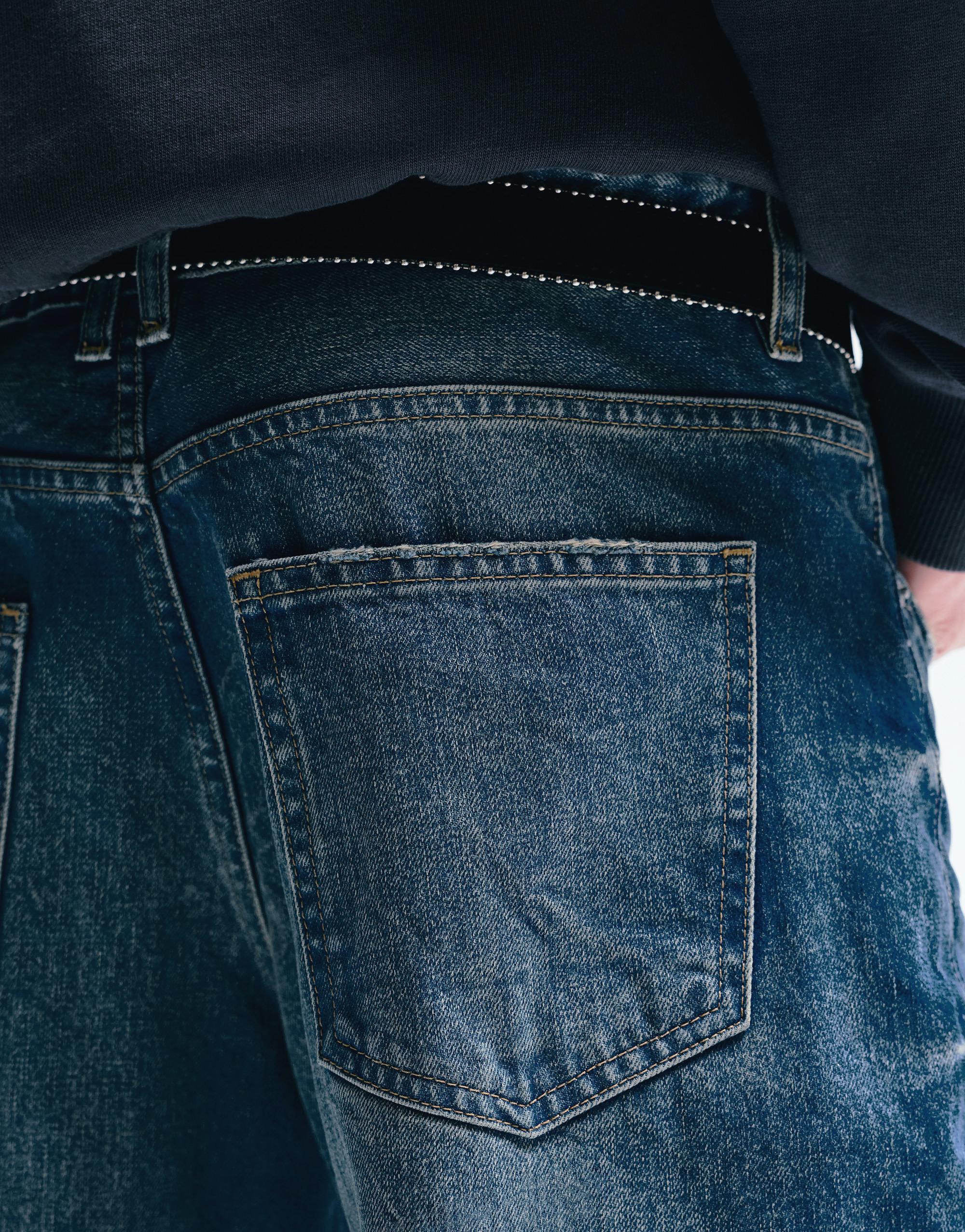 Düşük bel bol kesim jean - Görsel 70