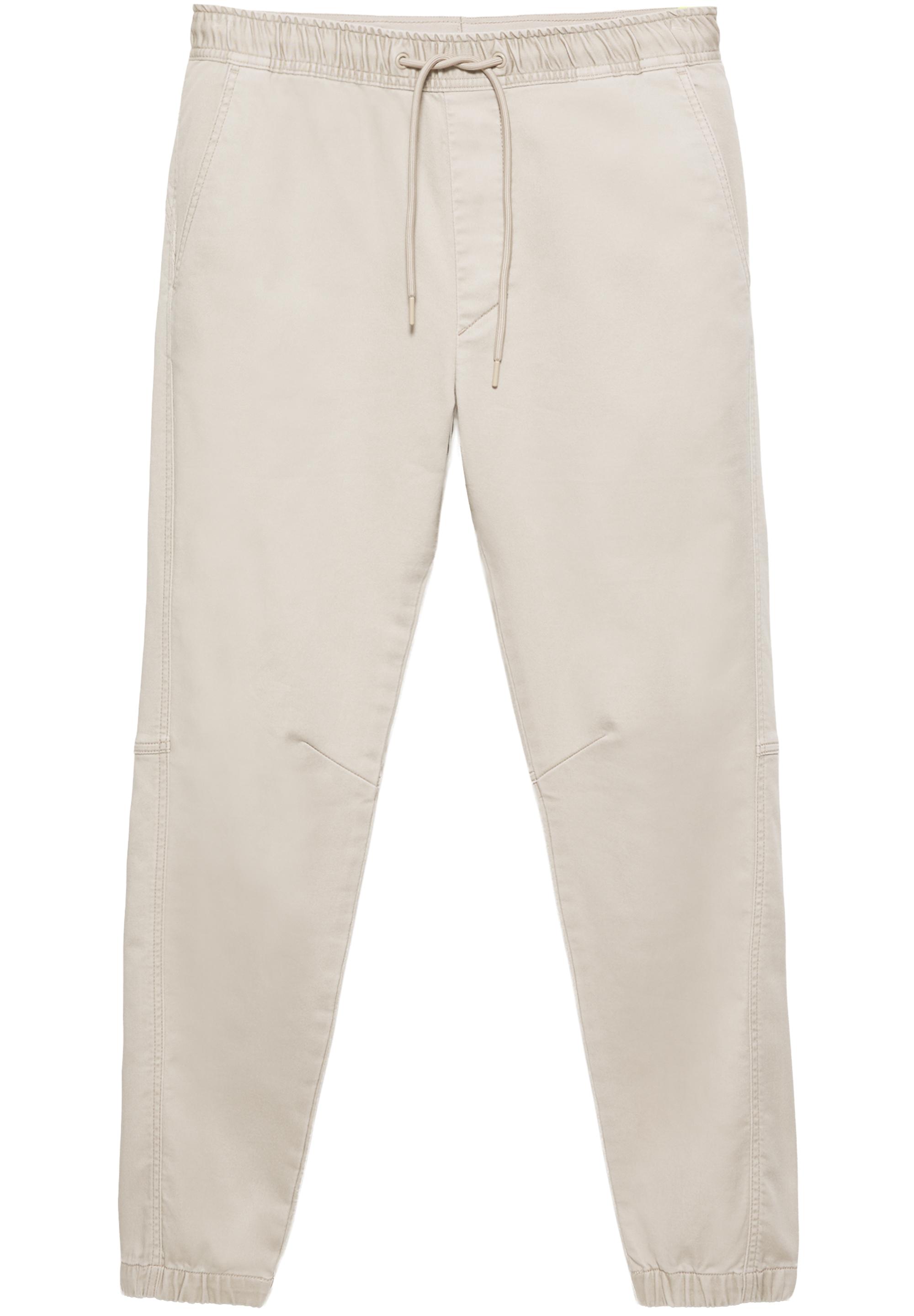 Regular fit jogging trousers — Beige