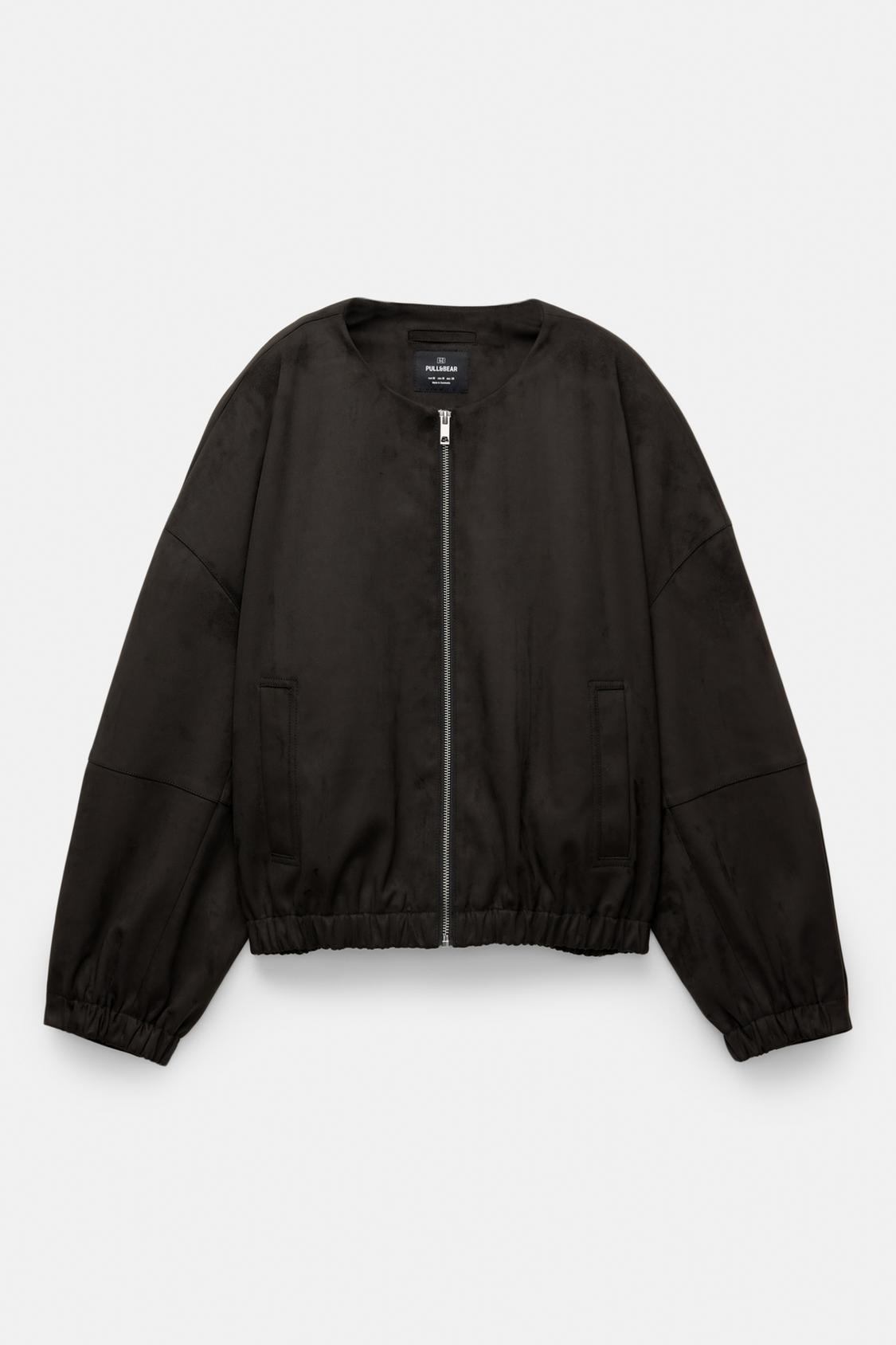 Giubbotto Imbottito Giacca A Vento Pull And Bear Giacca Bomber A