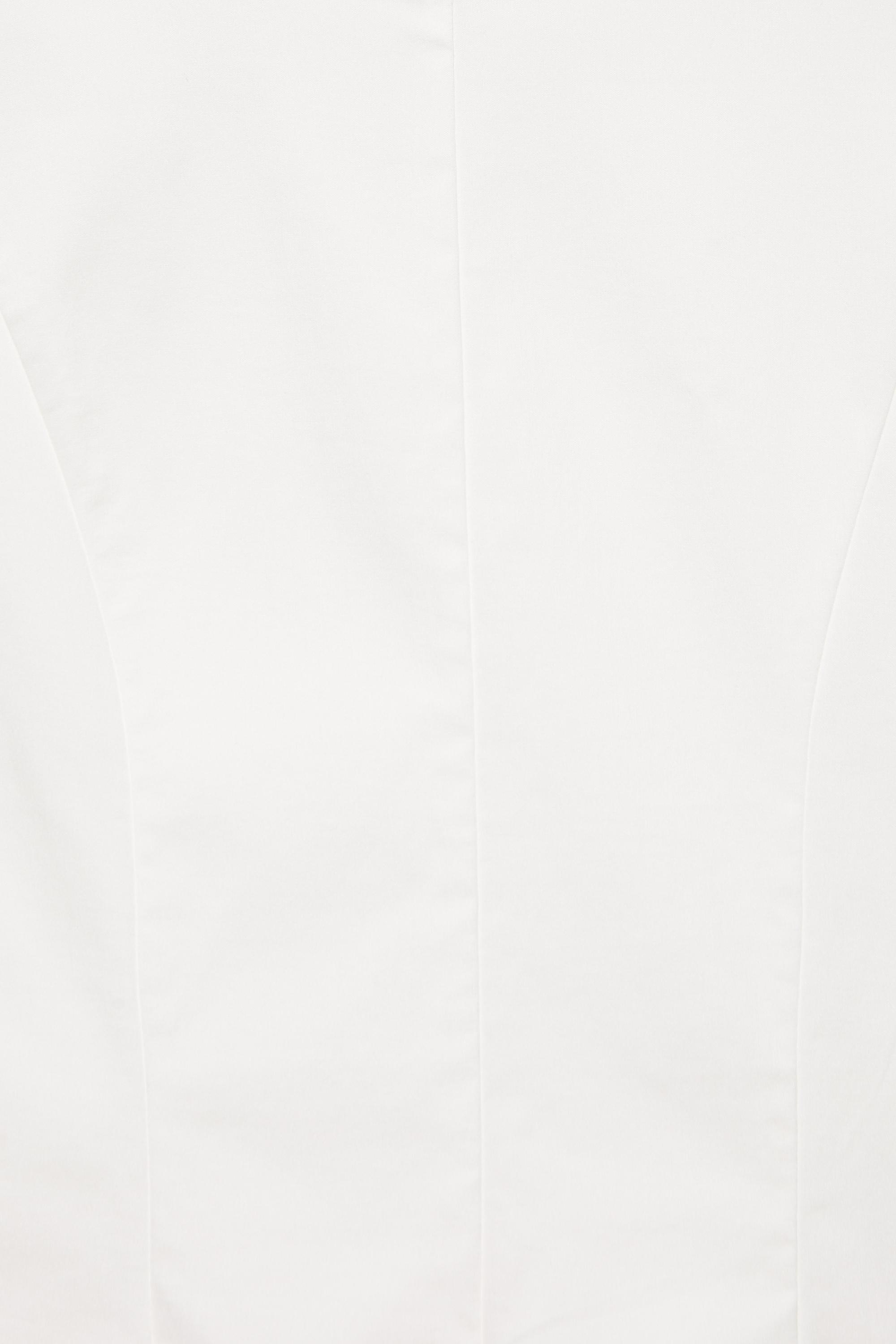 Peplum top — White