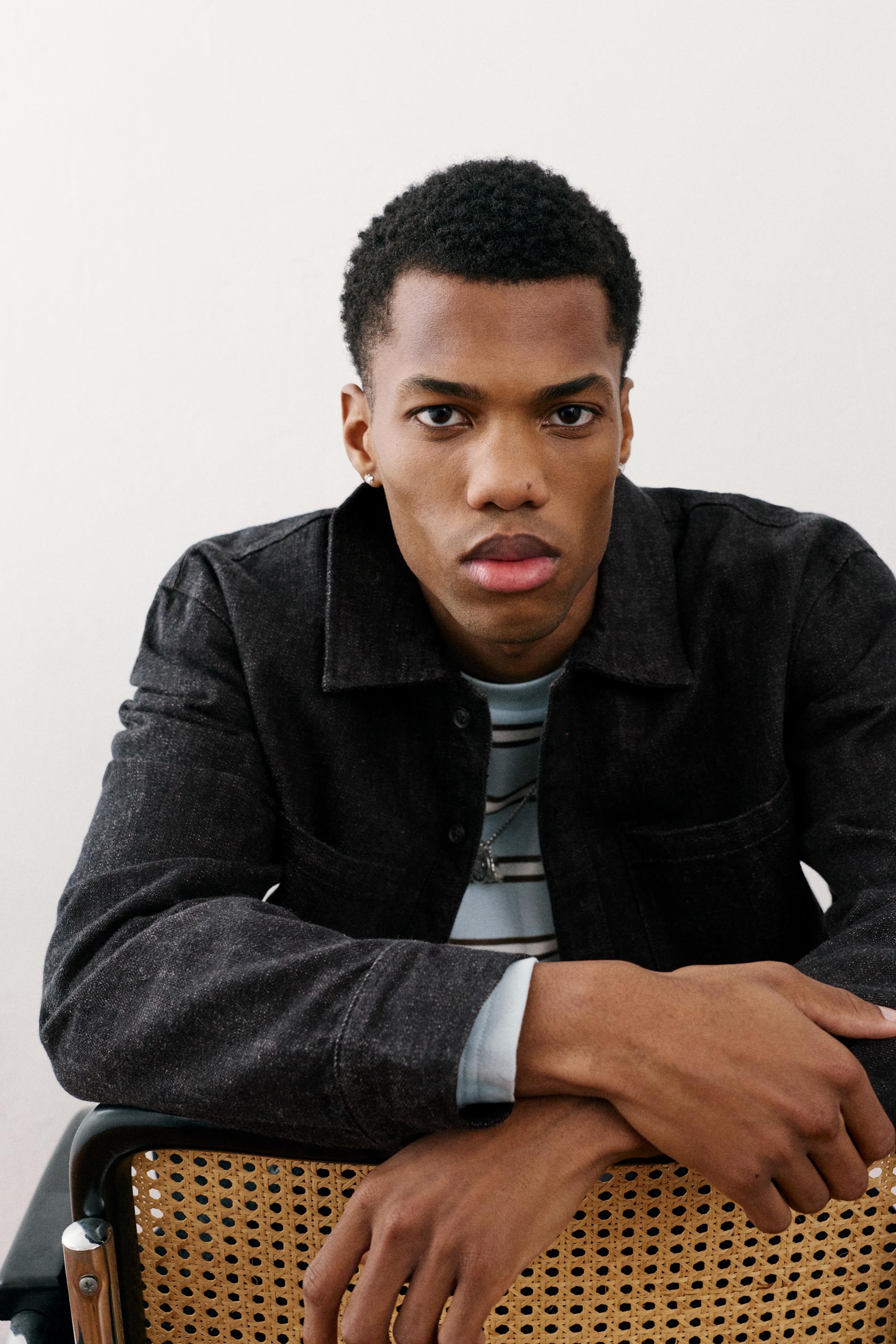 Cepli denim ince ceket - Görsel 17