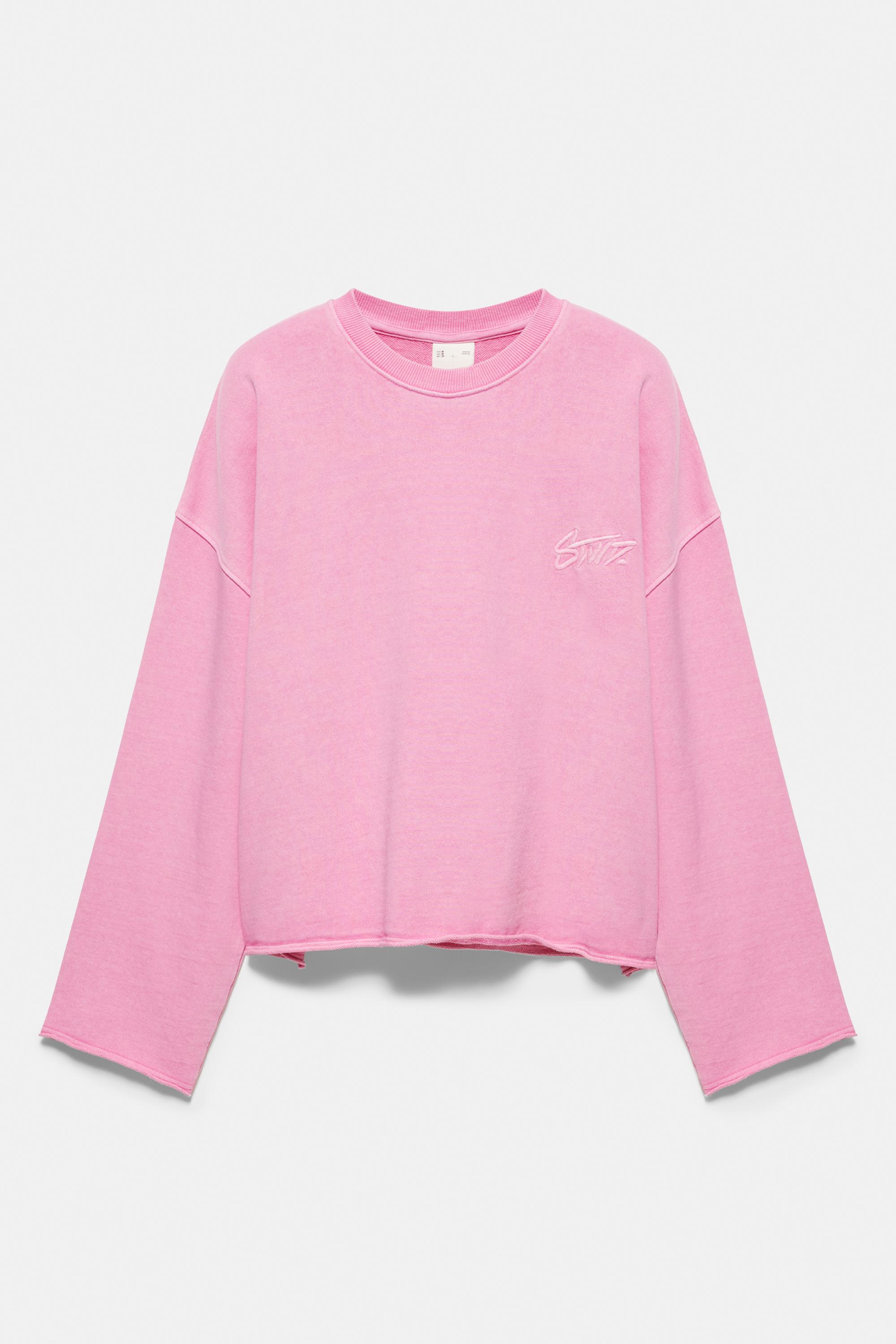 STWD round neck sweatshirt — Pink