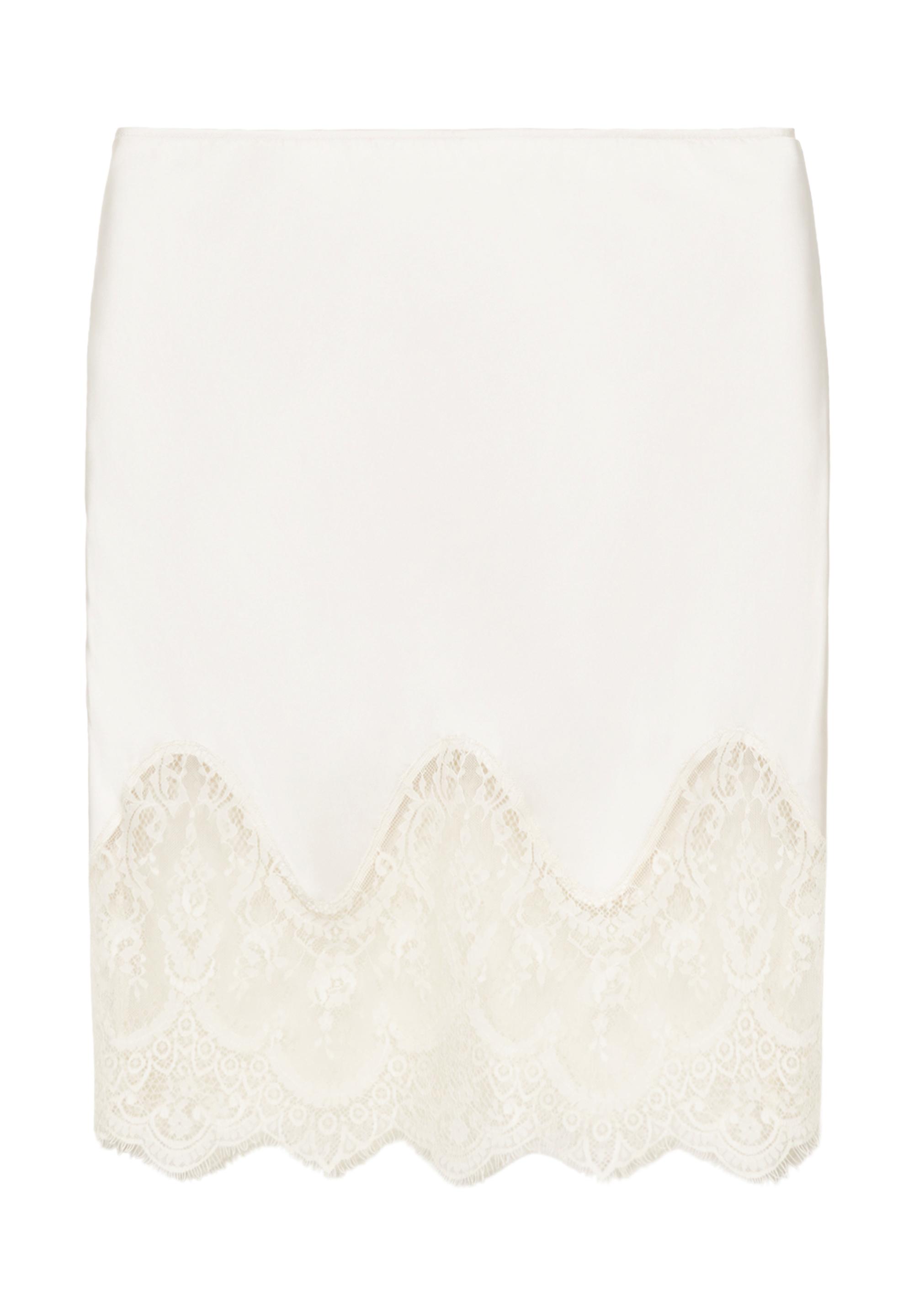 Dantel detaylı midi etek - Görsel 5