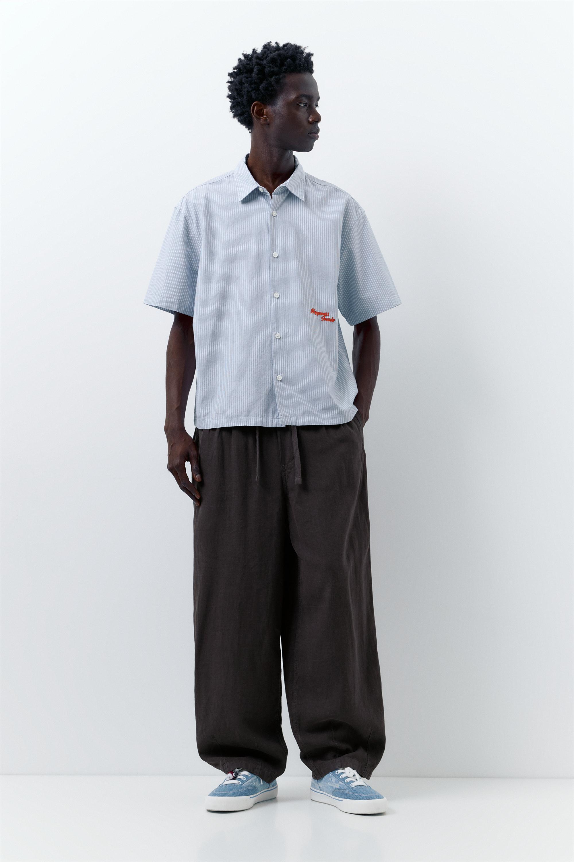 Ketenli jogger pantolon - Görsel 52