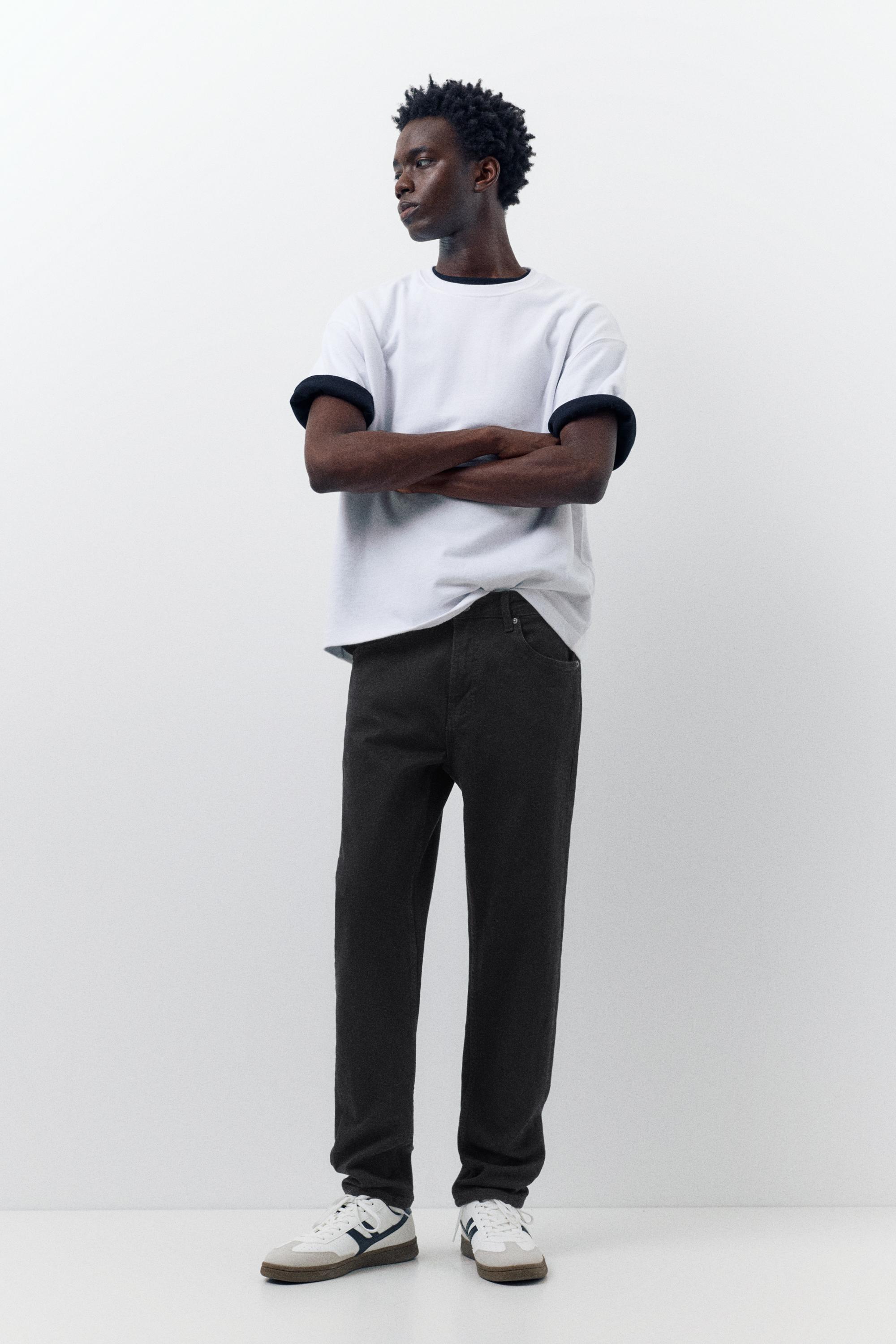 Slim fit jeans — Black