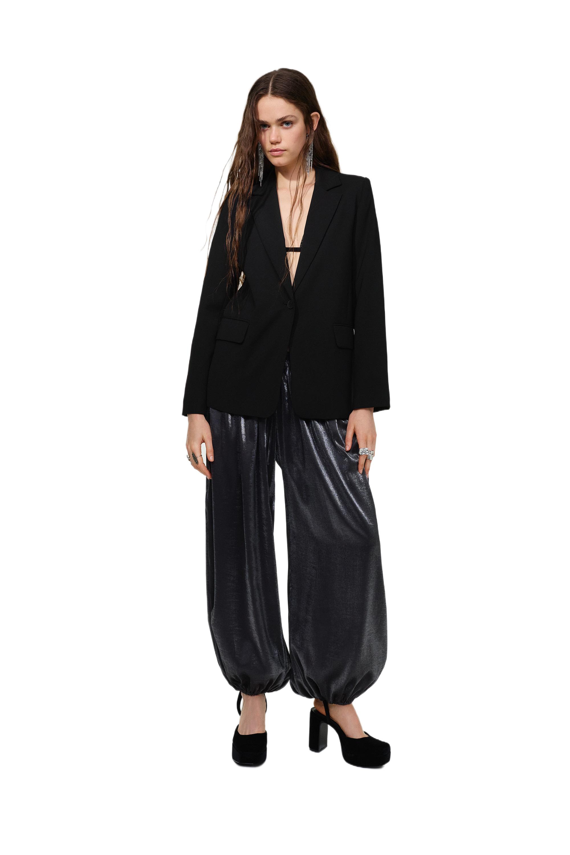 Basic blazer - Görsel 2