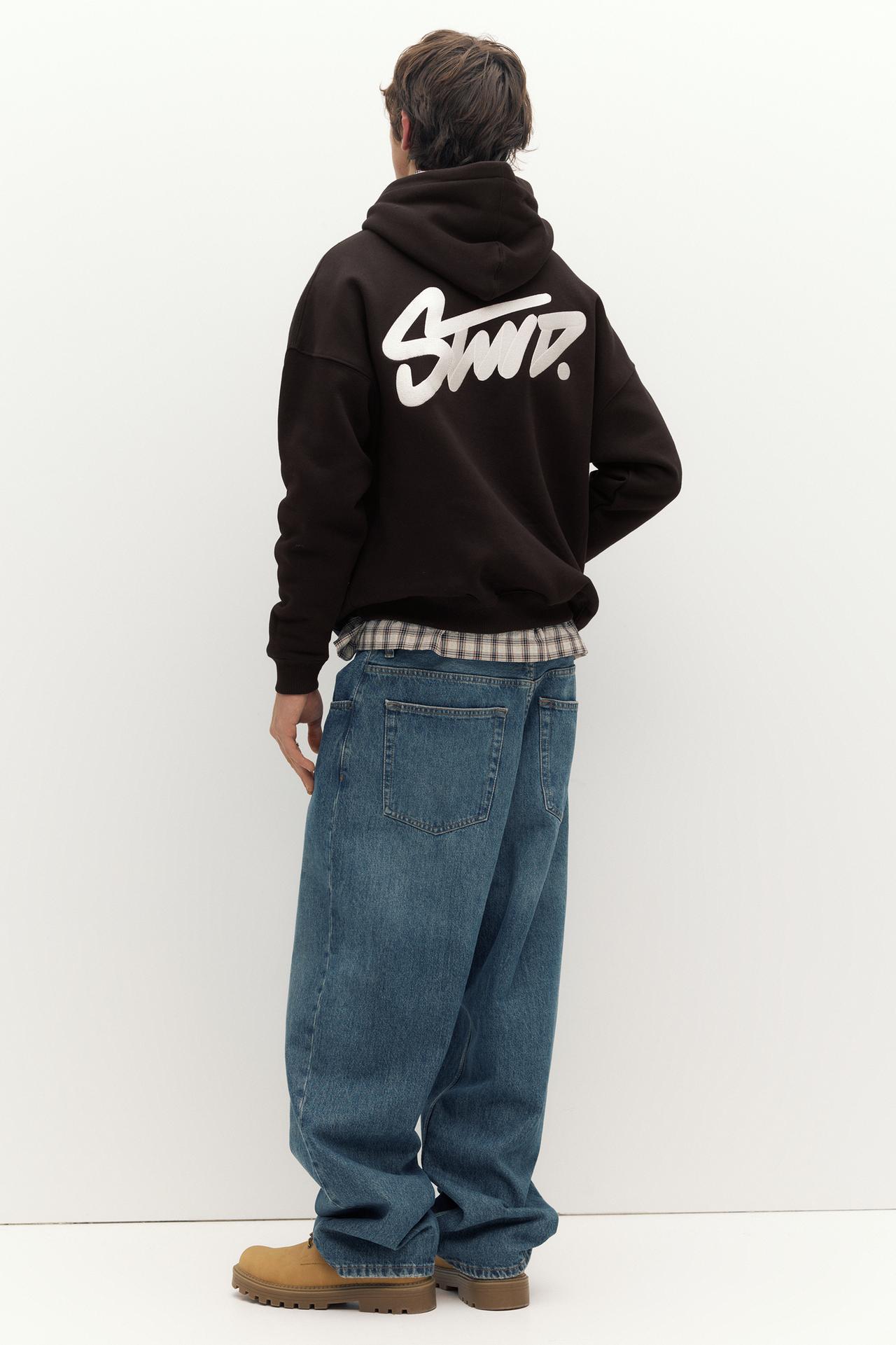 STWD hoodie — Black